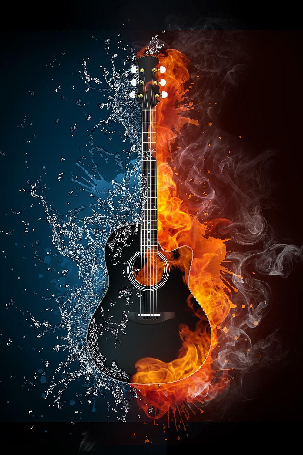 1000x1500 Guitar Wallpaper