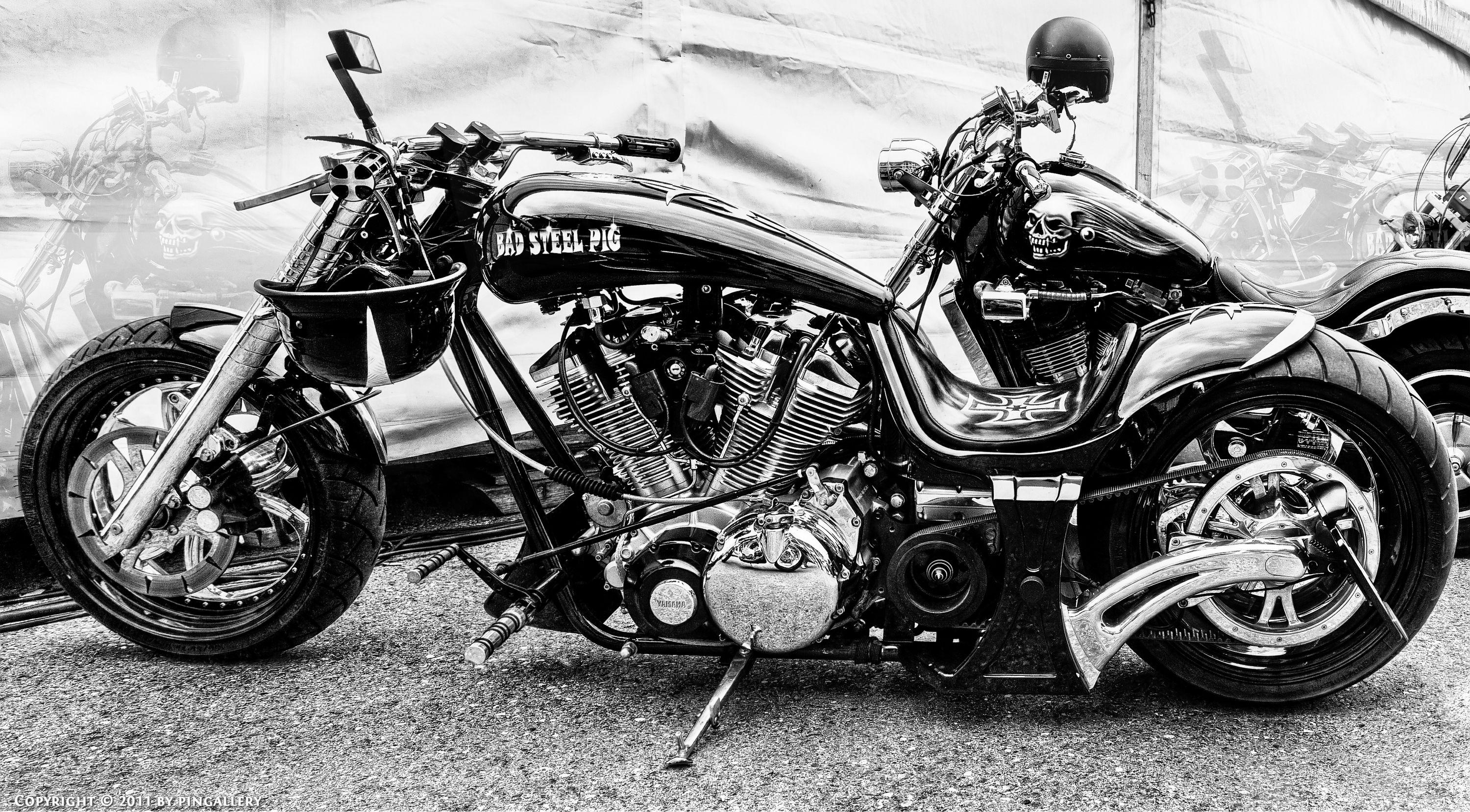 3000x1659 3D Harley Davidson Wallpaper
