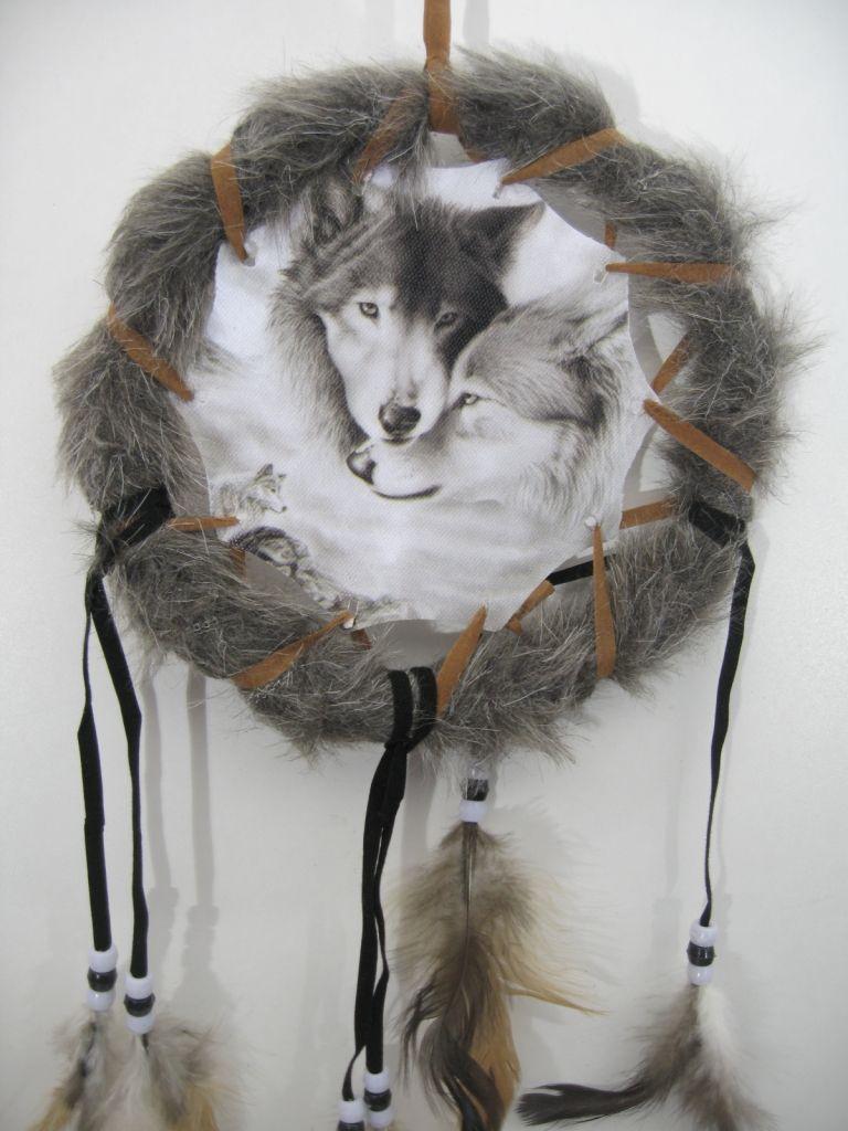 768x1024 Free download Wolf Dreamcatcher Art 17cm 3 wolves dreamcatcher