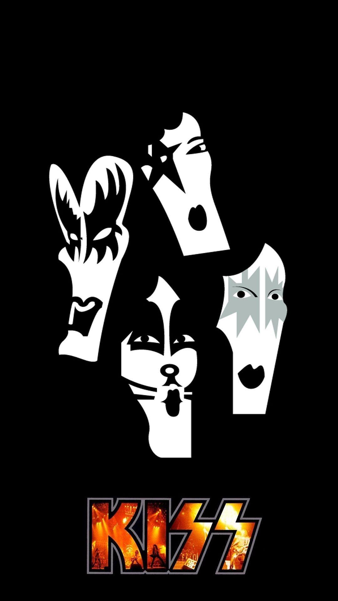 1080x1920 Rock Band Kiss