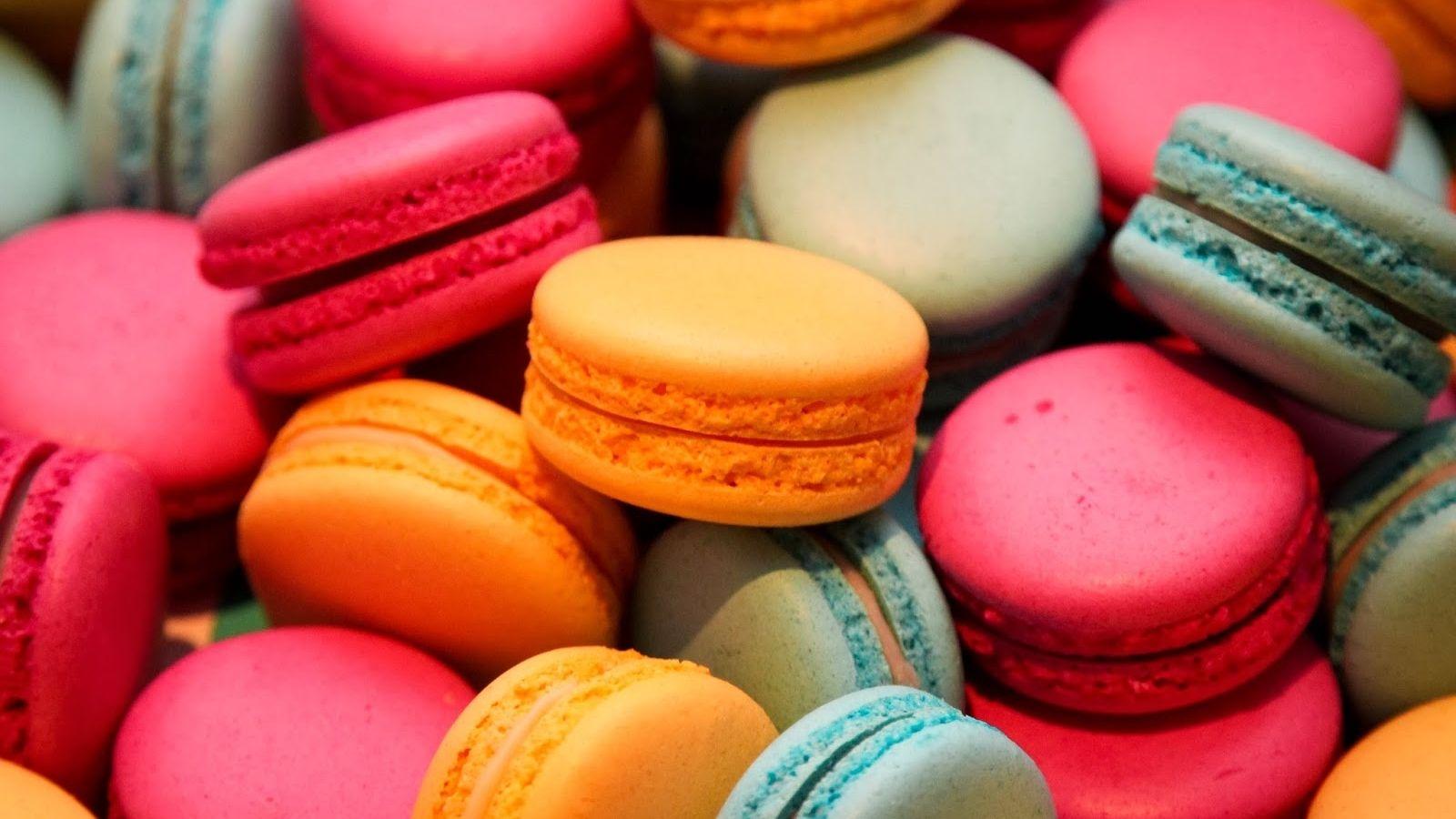 1600x900 Free download Macarons High Resolution Wallpaper download Colorful