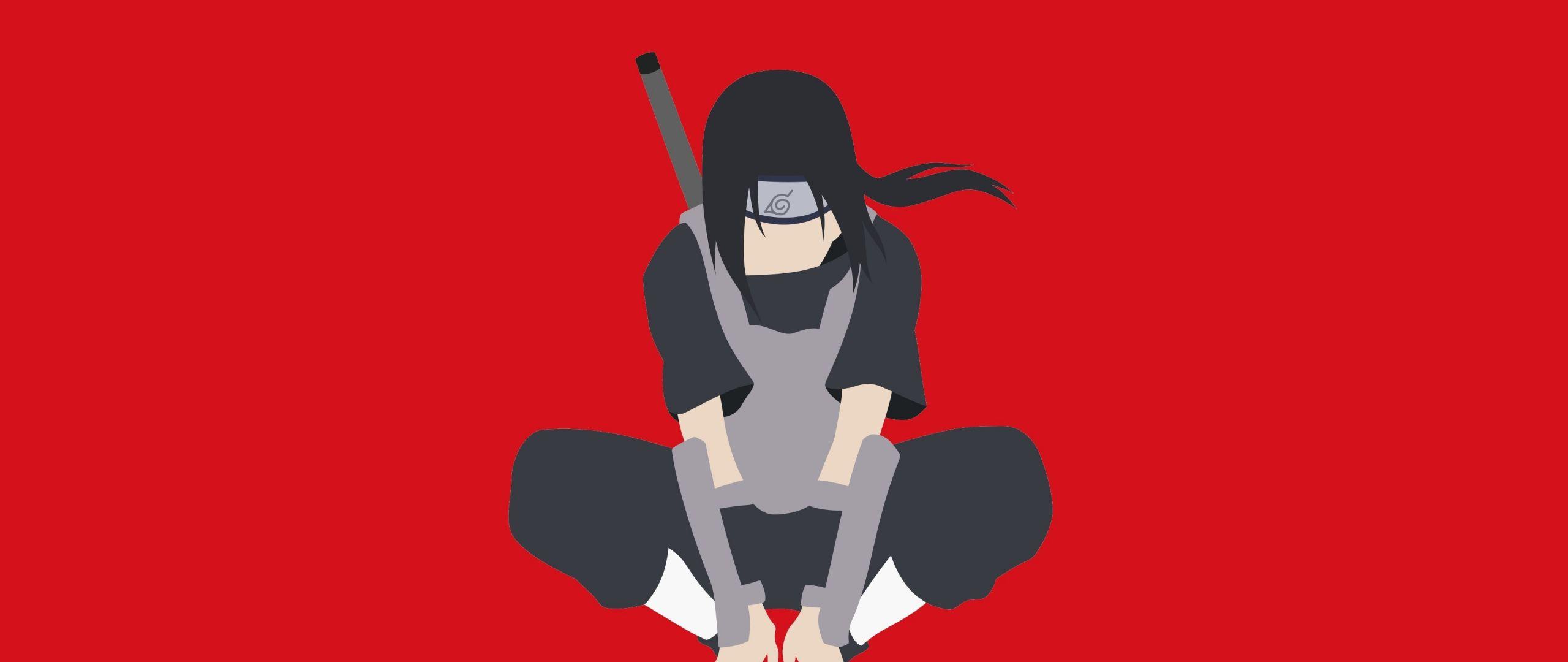 2560x1080 Wallpaper Itachi Uchiha