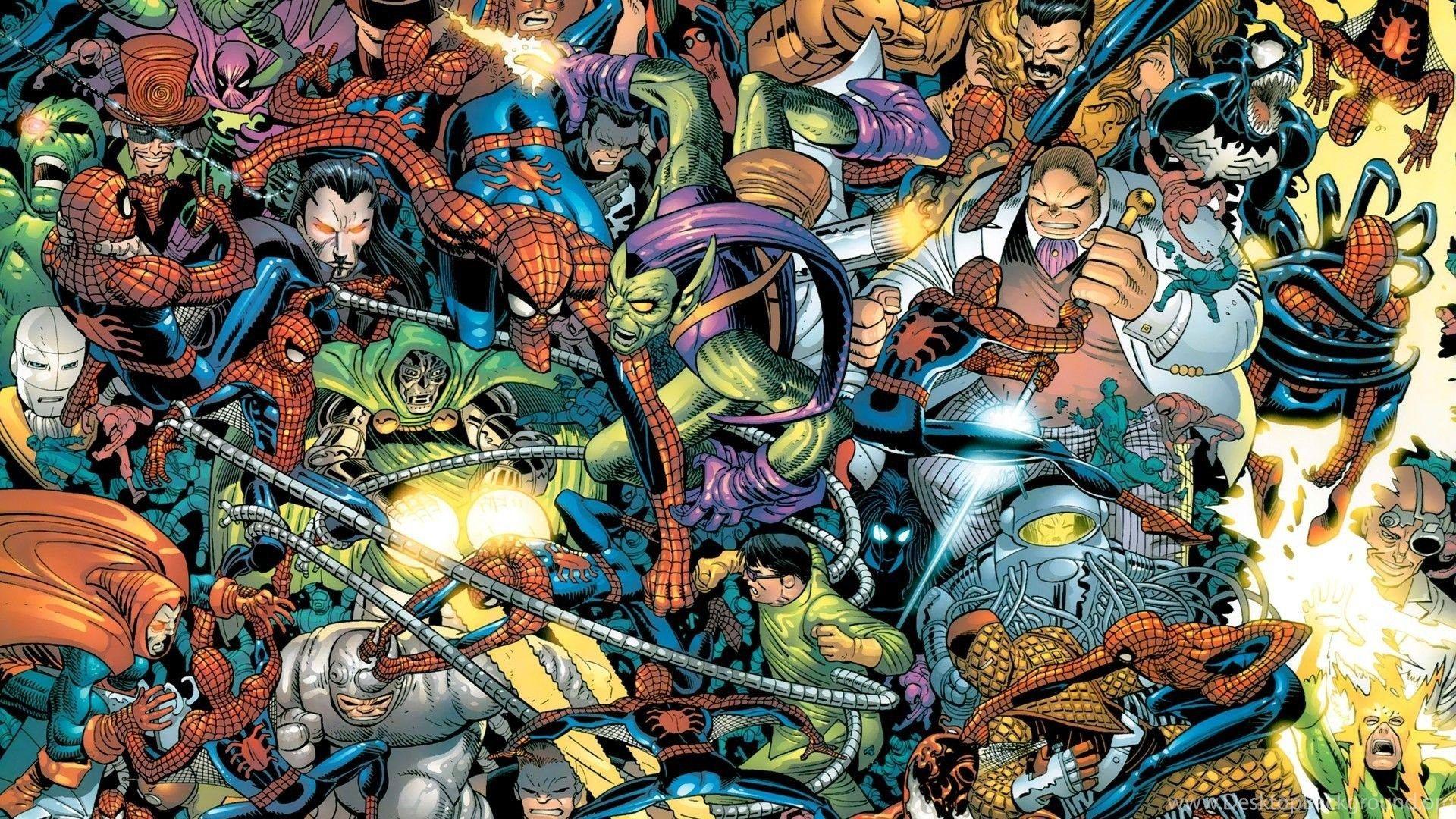 1920x1080 Battle Marvel Comic Book Characters Wallpaper And Image