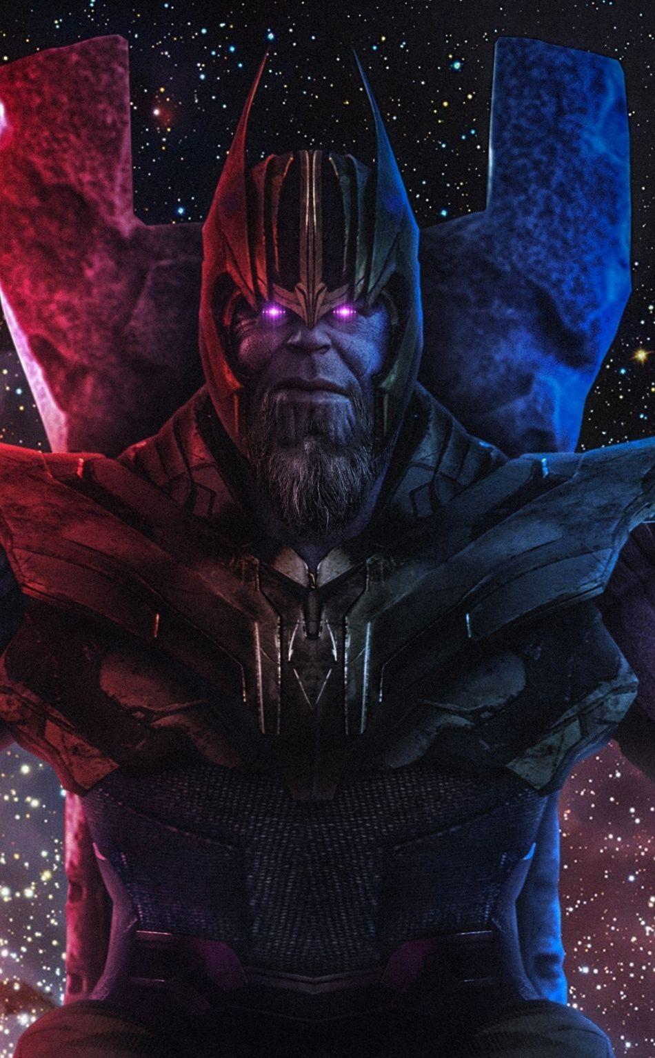 950x1534 Thanos, Infinity Gauntlet, Avengers movie, fan art, 950x1534