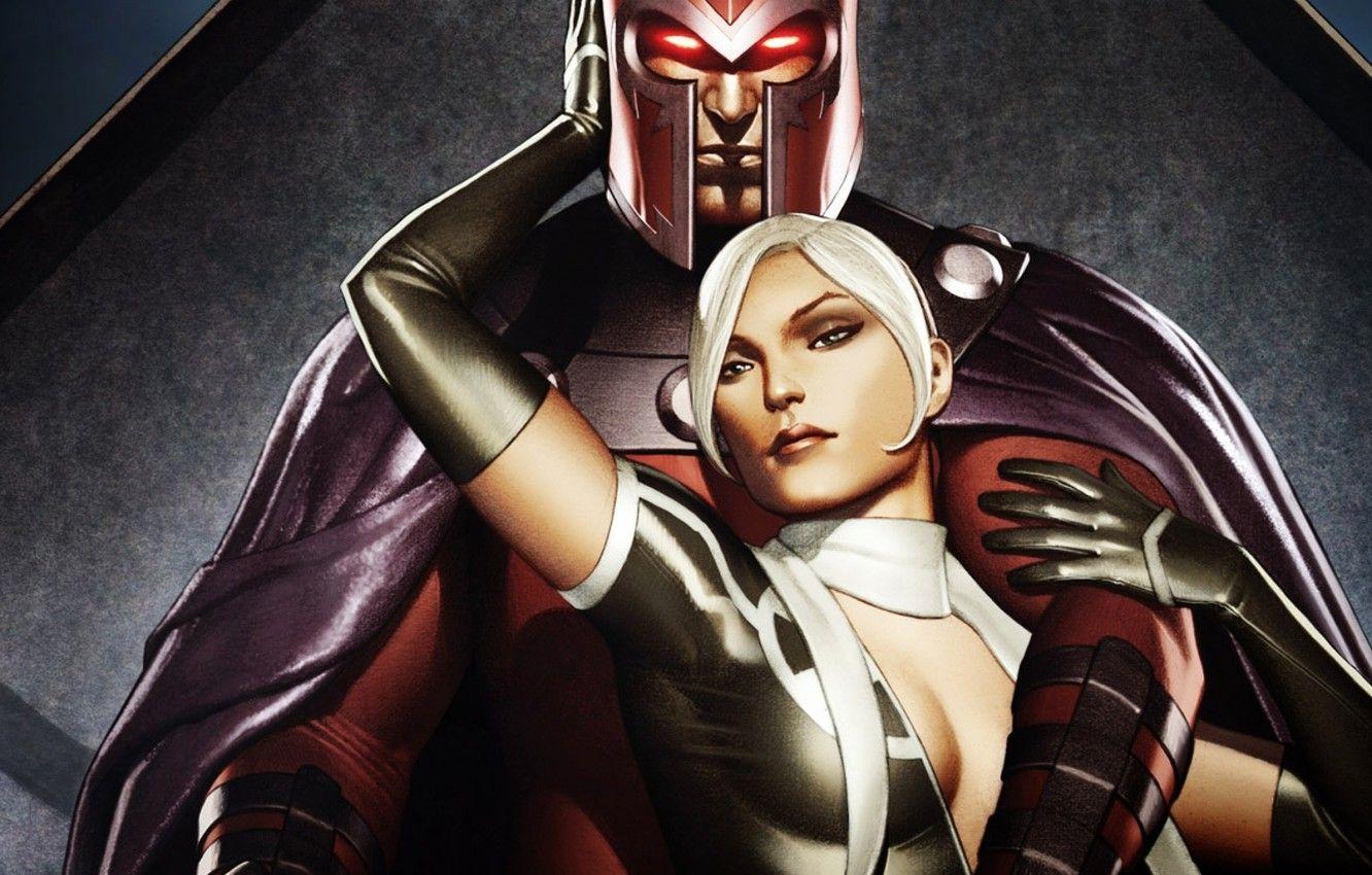 1332x850 Wallpaper X Men, Magneto, Comics, Rogue Marvel Image For Desktop