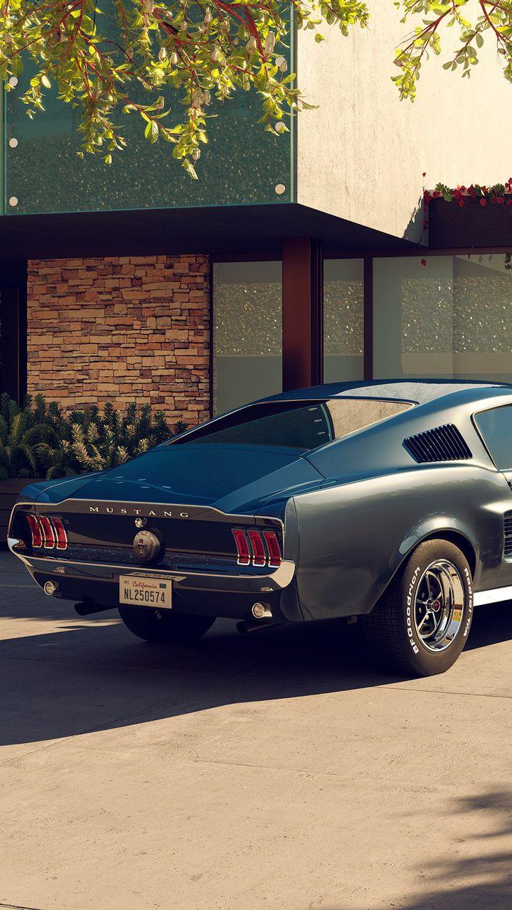 720x1280 Ford Mustang CGI Moto G, X Xperia Z Z3 Compact
