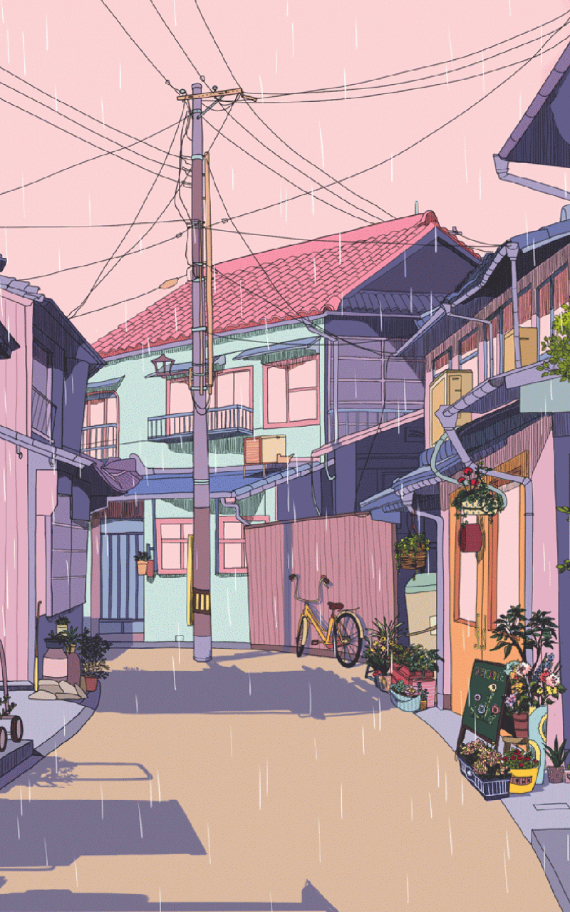 800x1280 Japanese Aesthetic Android Wallpaper