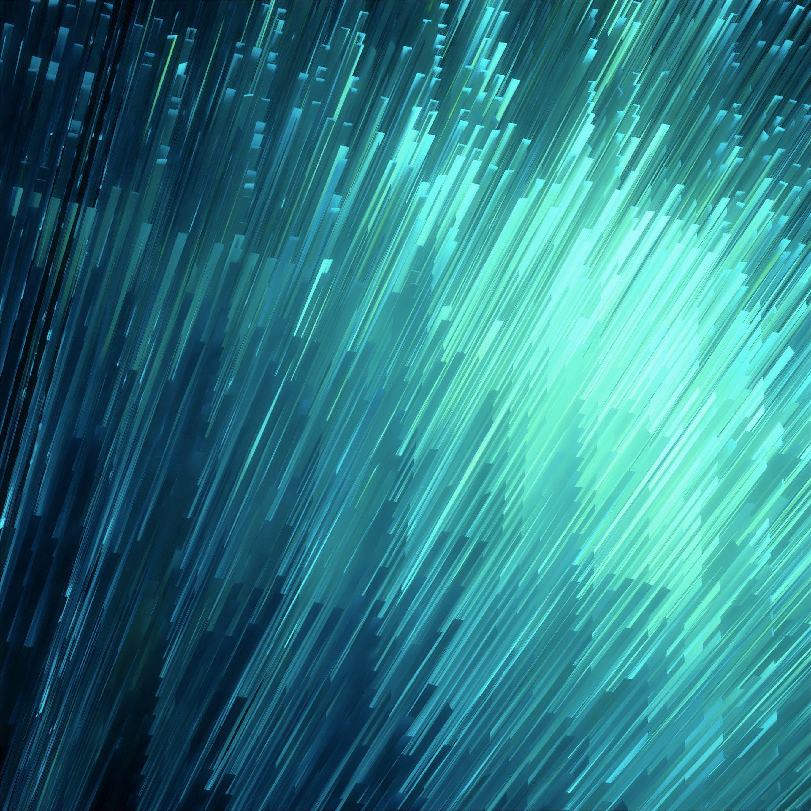 2732x2732 abstract blue glass 4k iPad Pro Wallpaper Free Download