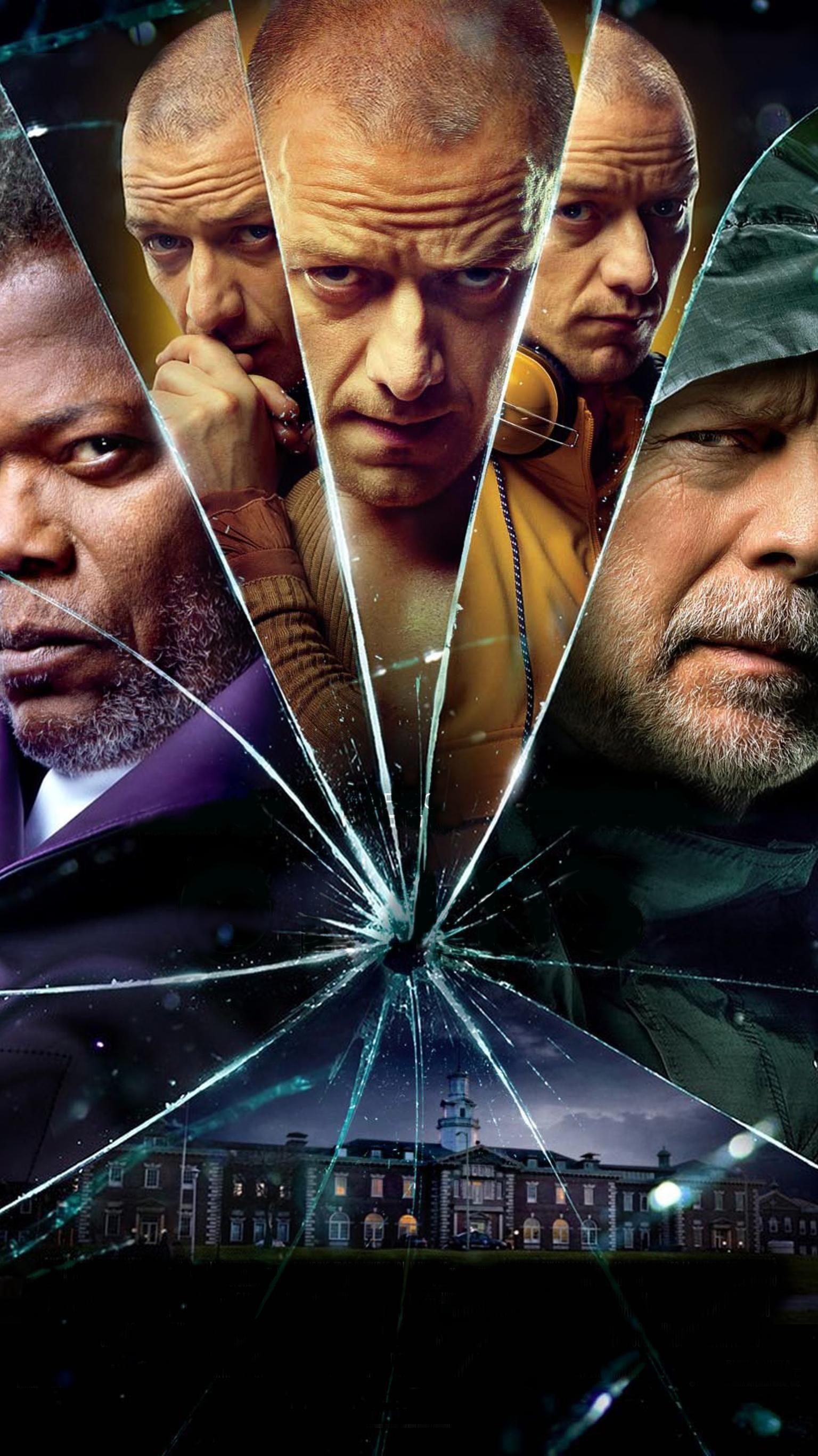 1536x2732 Glass (2019) Phone Wallpaper. James mcavoy, Poster, Movies