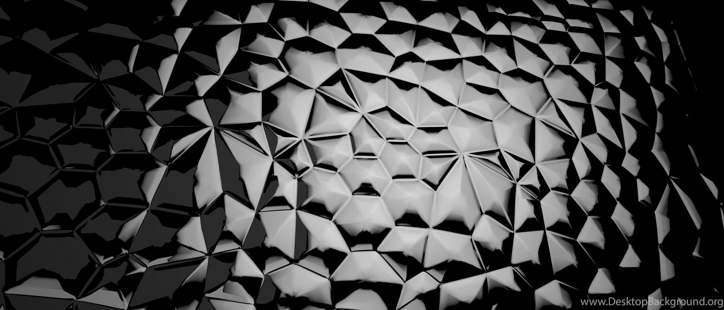 2520x1080 Wallpaper Black, Glass, Background, Mosaic, Black, Glass