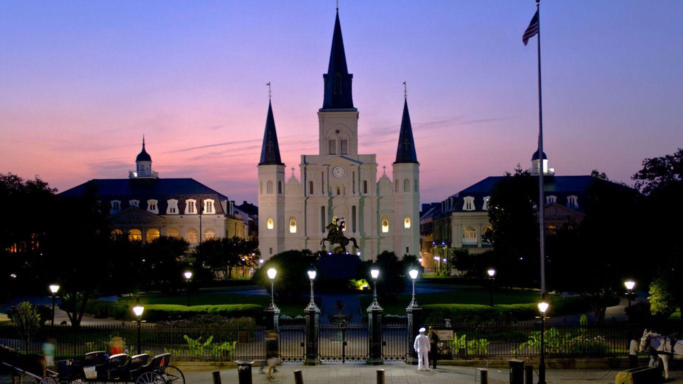1366x768 New Orleans City Wallpaper