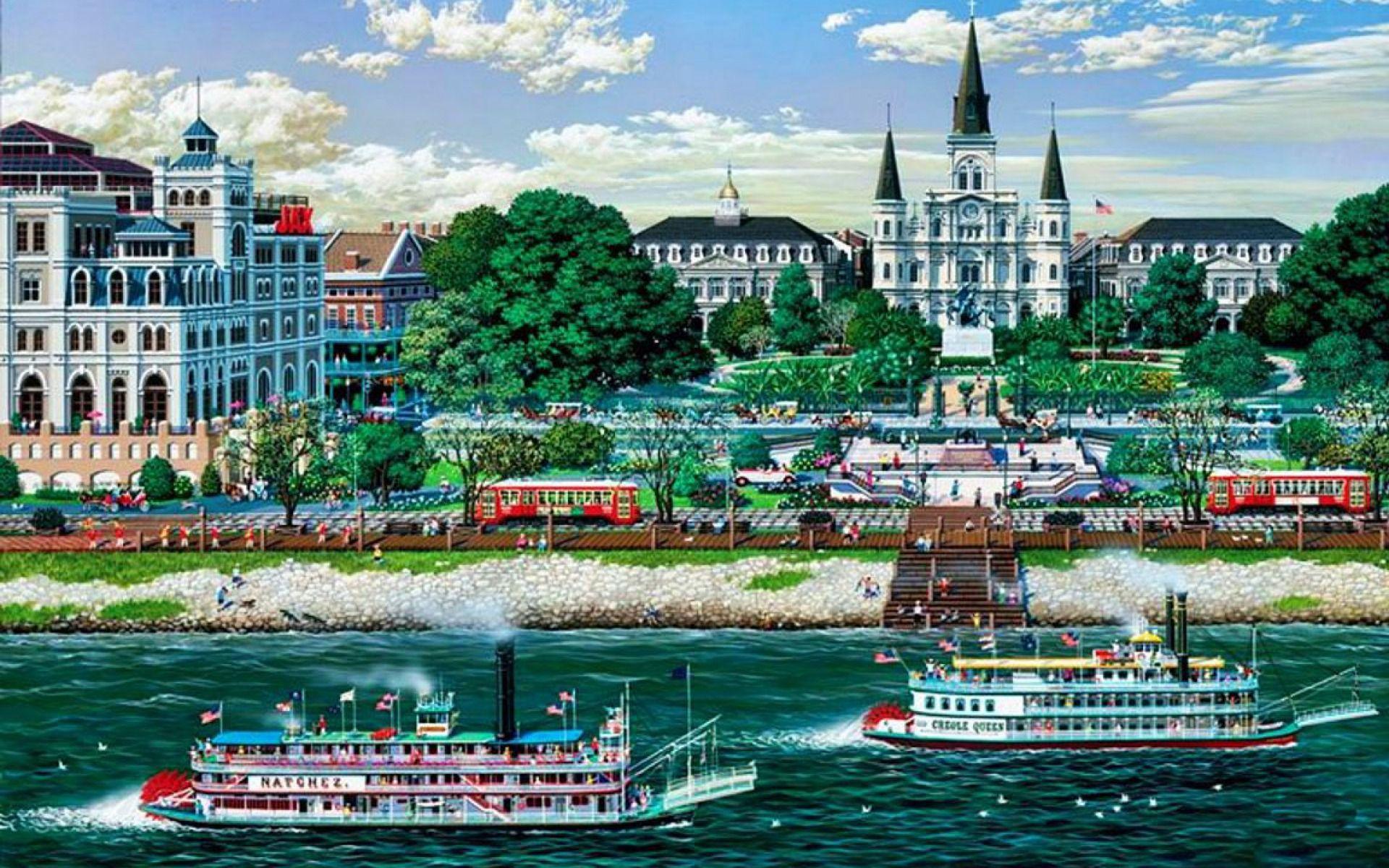 1920x1200 New Orleans HD Wallpaper