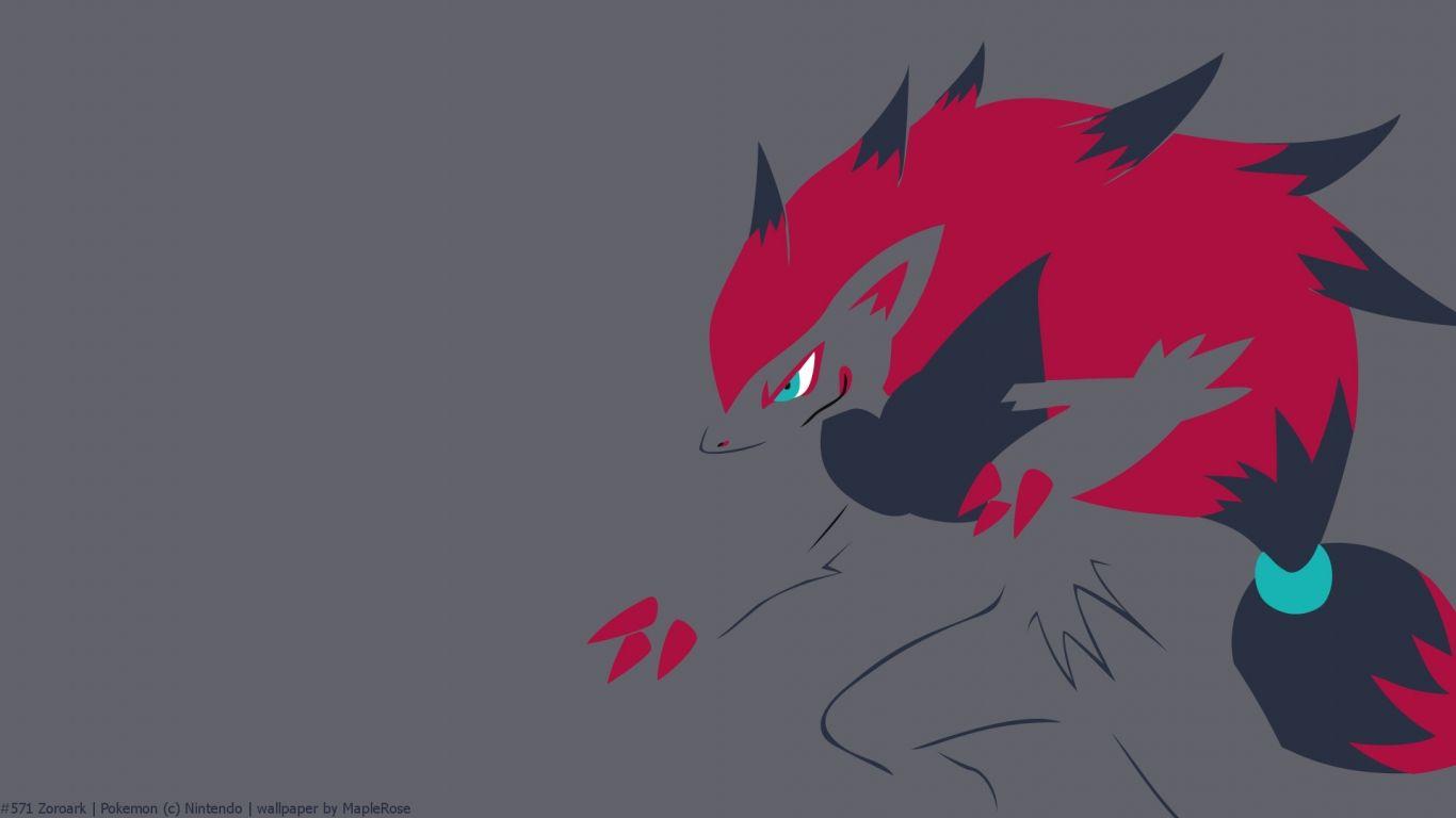 1366x768 Free download zoroark wallpaper displaying - for pokemon
