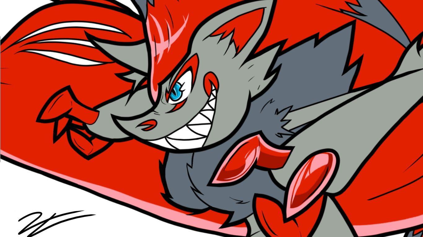 1366x768 zoroark, pokemon desktop wallpaper 41885