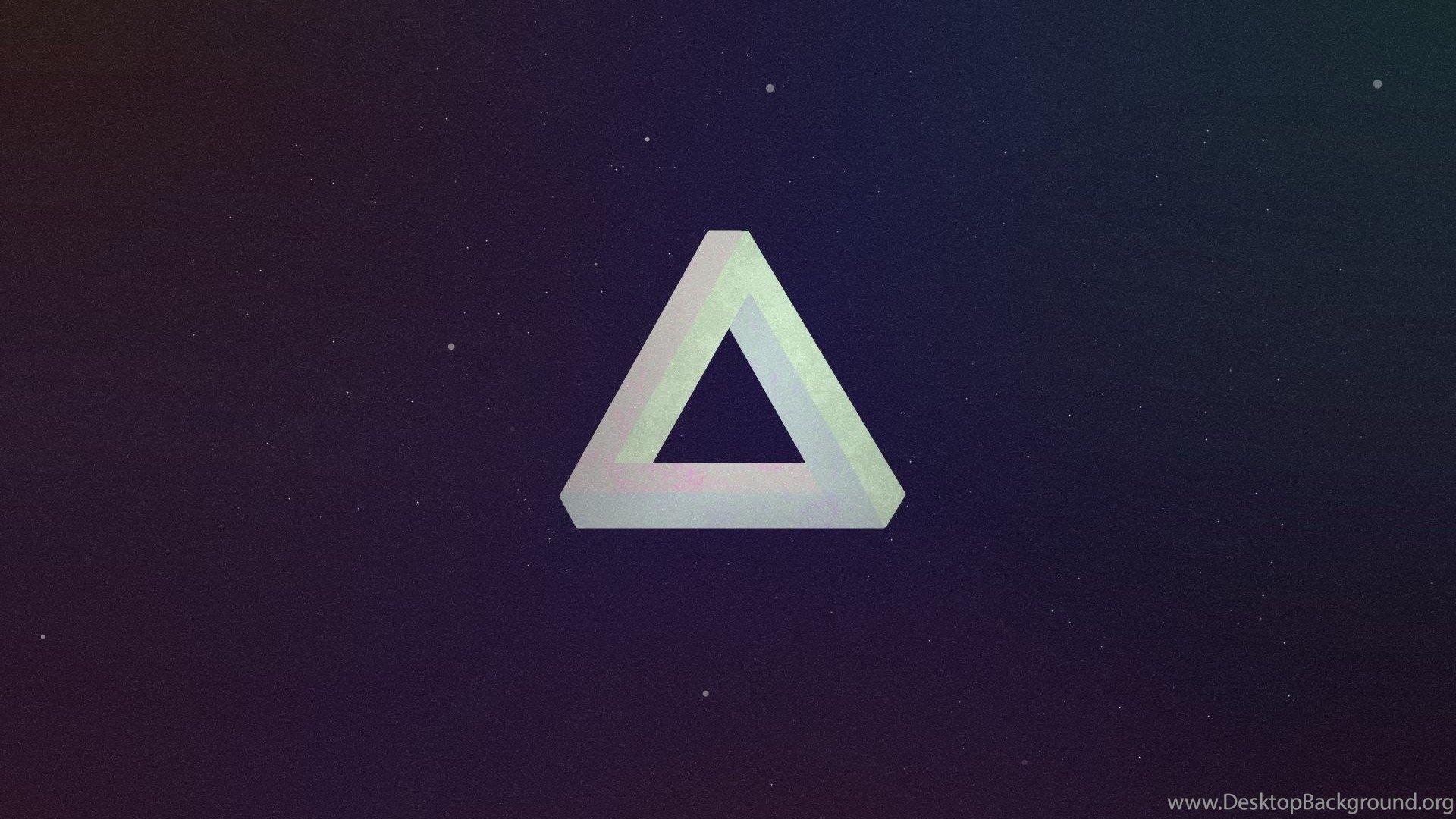 1920x1080 Hipster Triangle Post Modern Abstract Minimalist Art Wallpaper