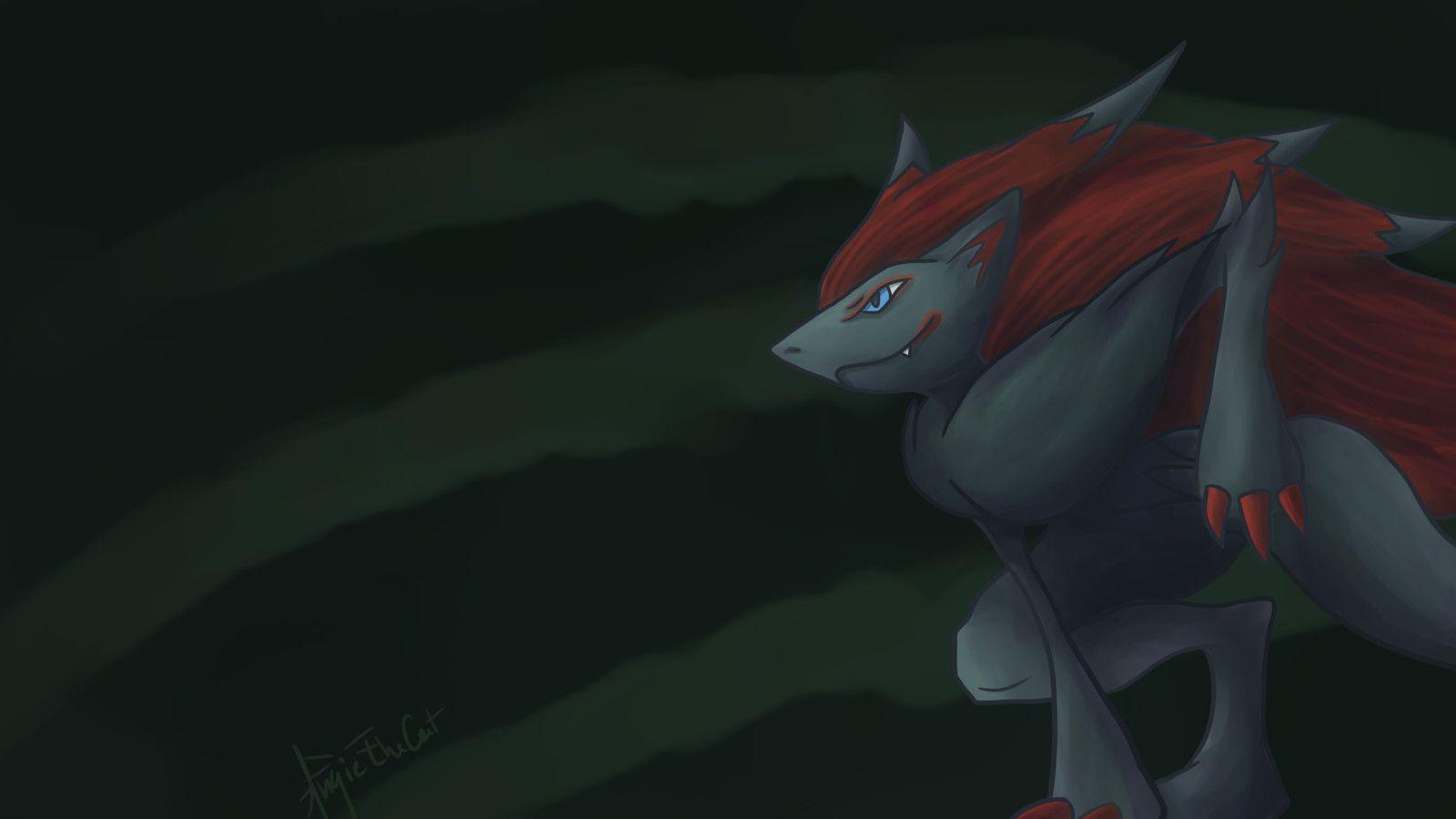 1600x900 Zoroark Wallpaper, AngieTheCat