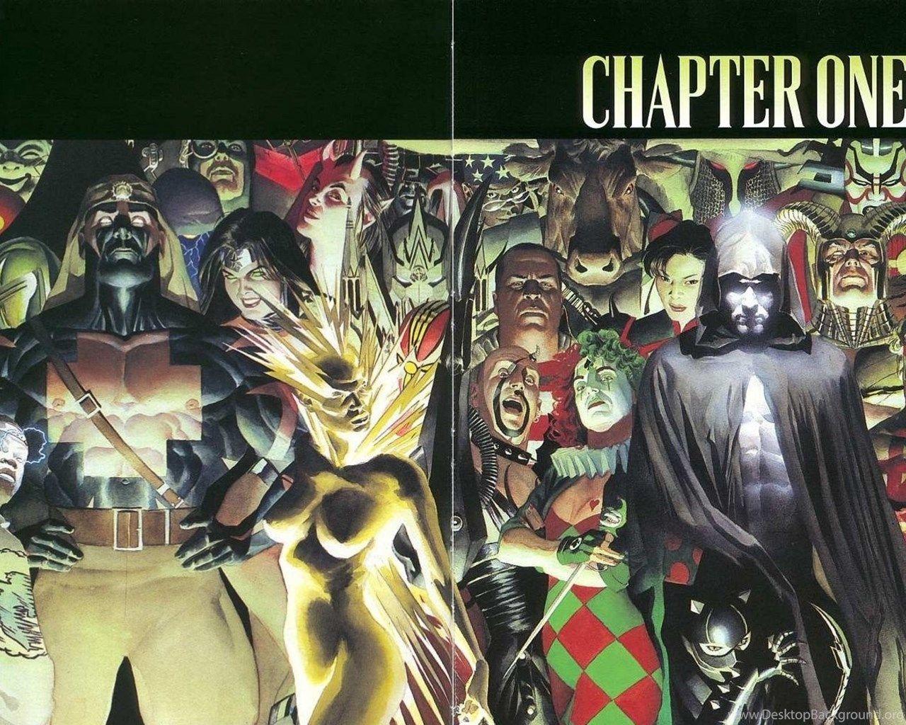 1280x1024 Wallpaper Alex Ross Dc Comics Villains Justice League 2560x1600