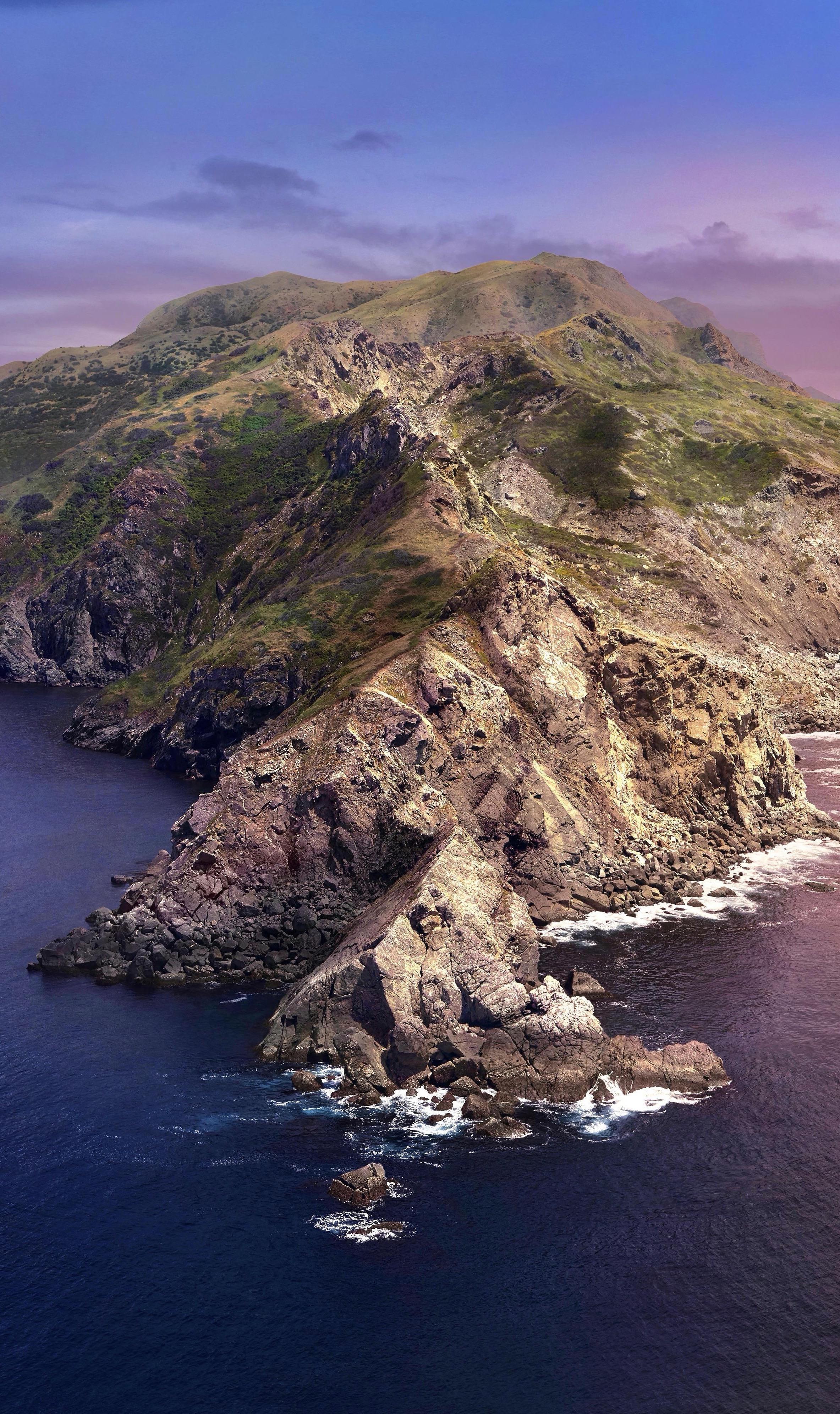 2367x3983 MacOS Catalina early morning wallpaper for iPhone or android