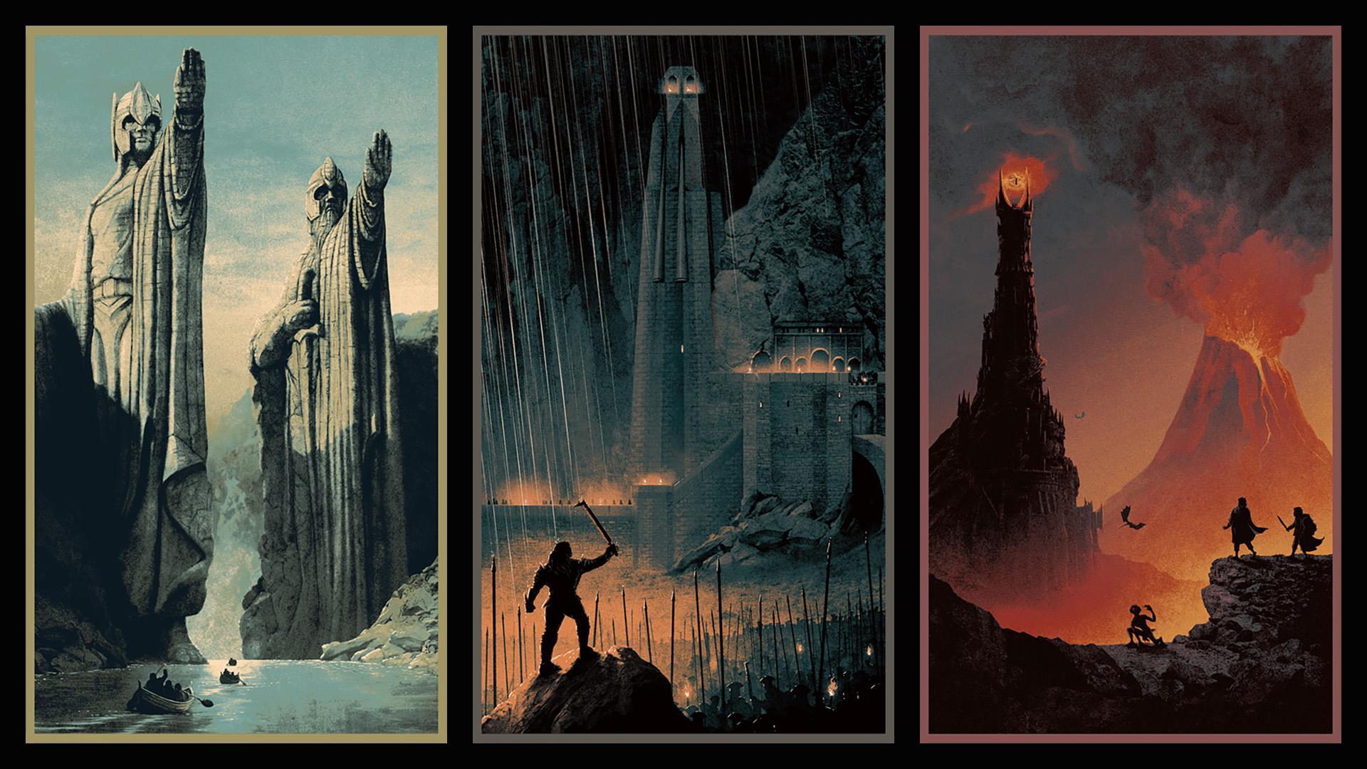 1920x1080 Lord of the Rings posters combined [1920x1080]