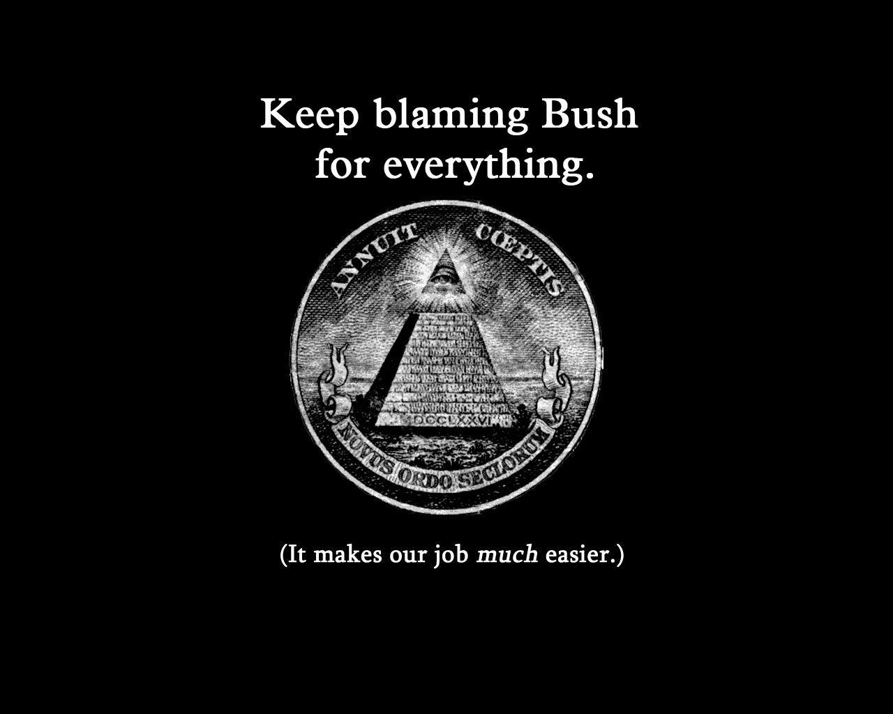 1280x1024 Anti Illuminati Background. Anti Aging