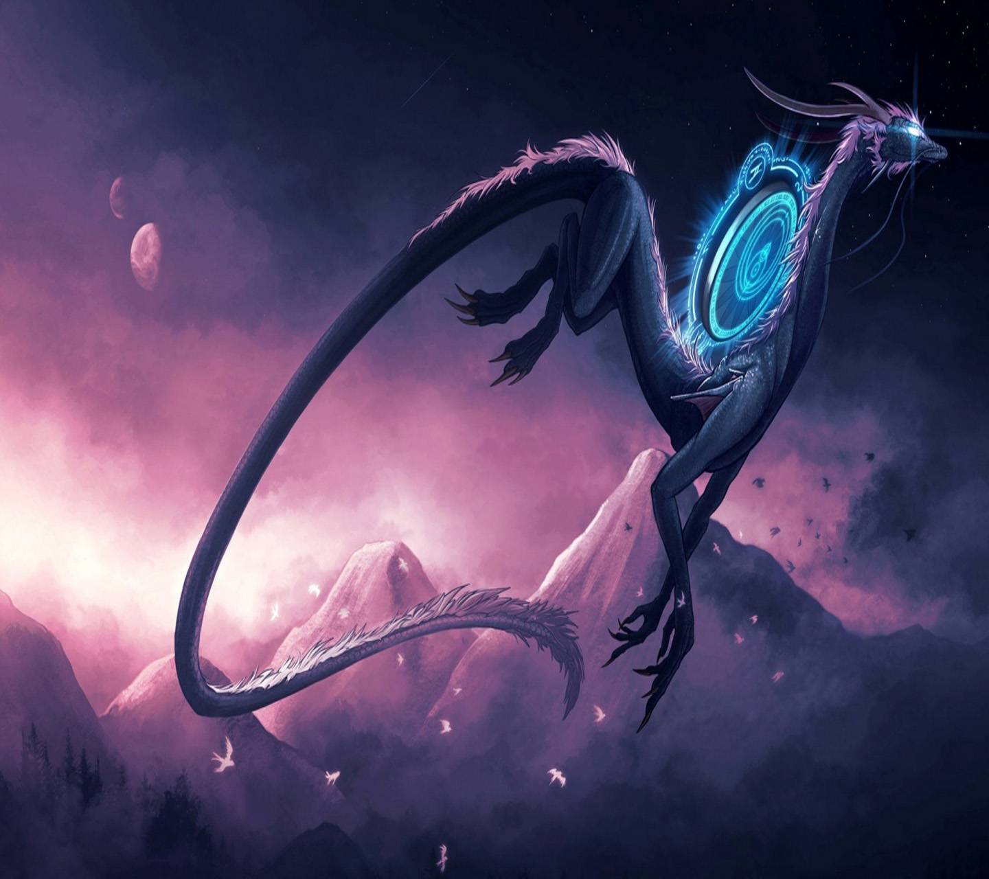 Magical Dragon Wallpapers Top Free Magical Dragon Backgrounds WallpaperAccess
