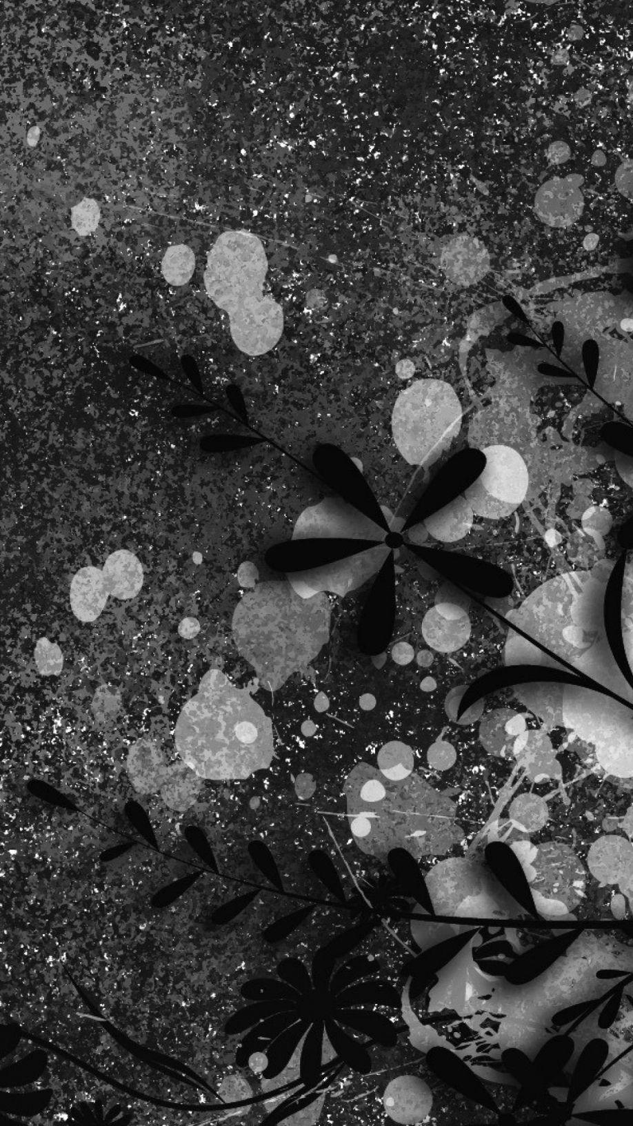 918x1632 Black And White Abstract iPhone 6 Wallpaper 3D Wallpaper