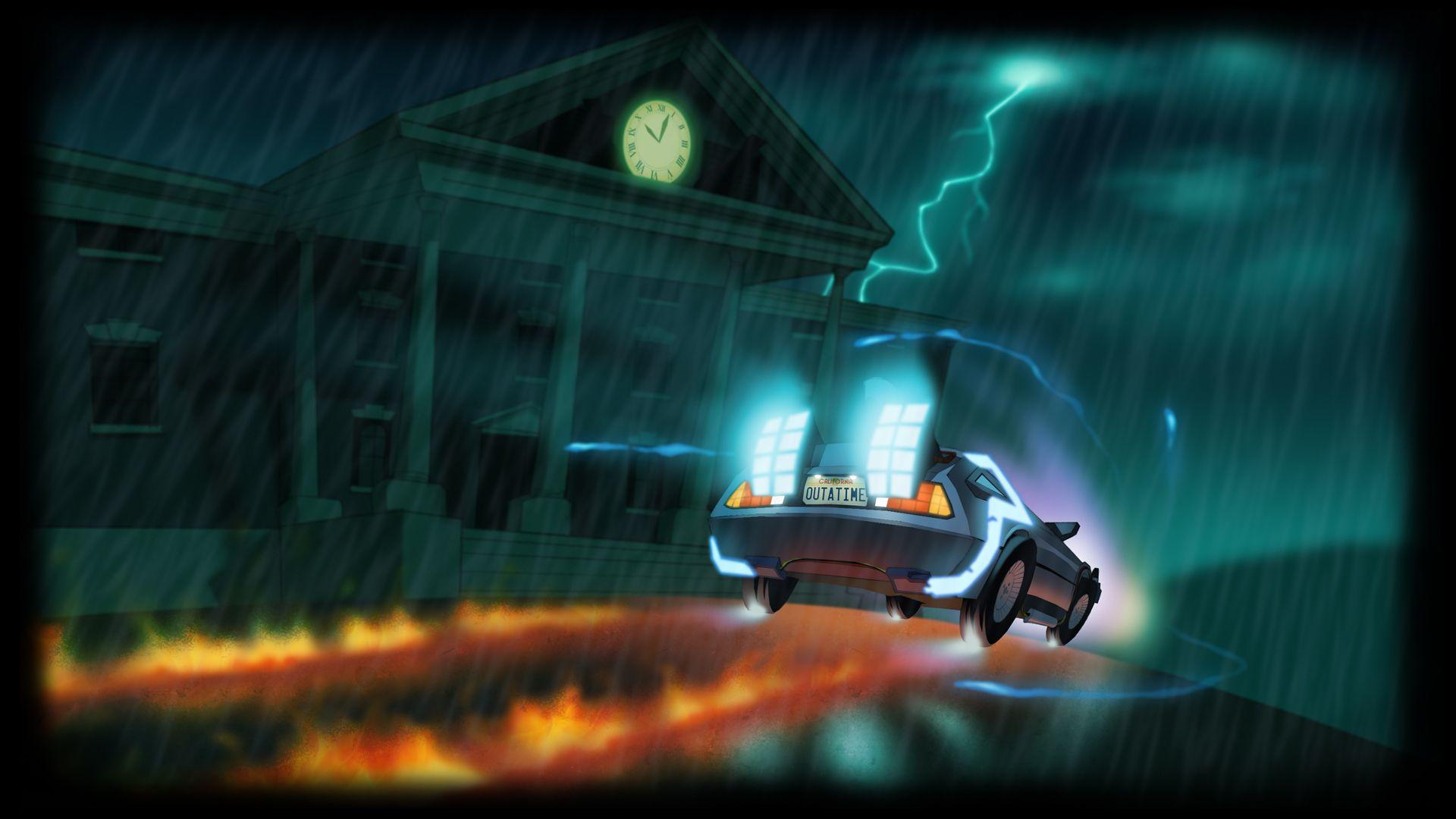 1920x1080 Back to the Future Wallpaper. Back to