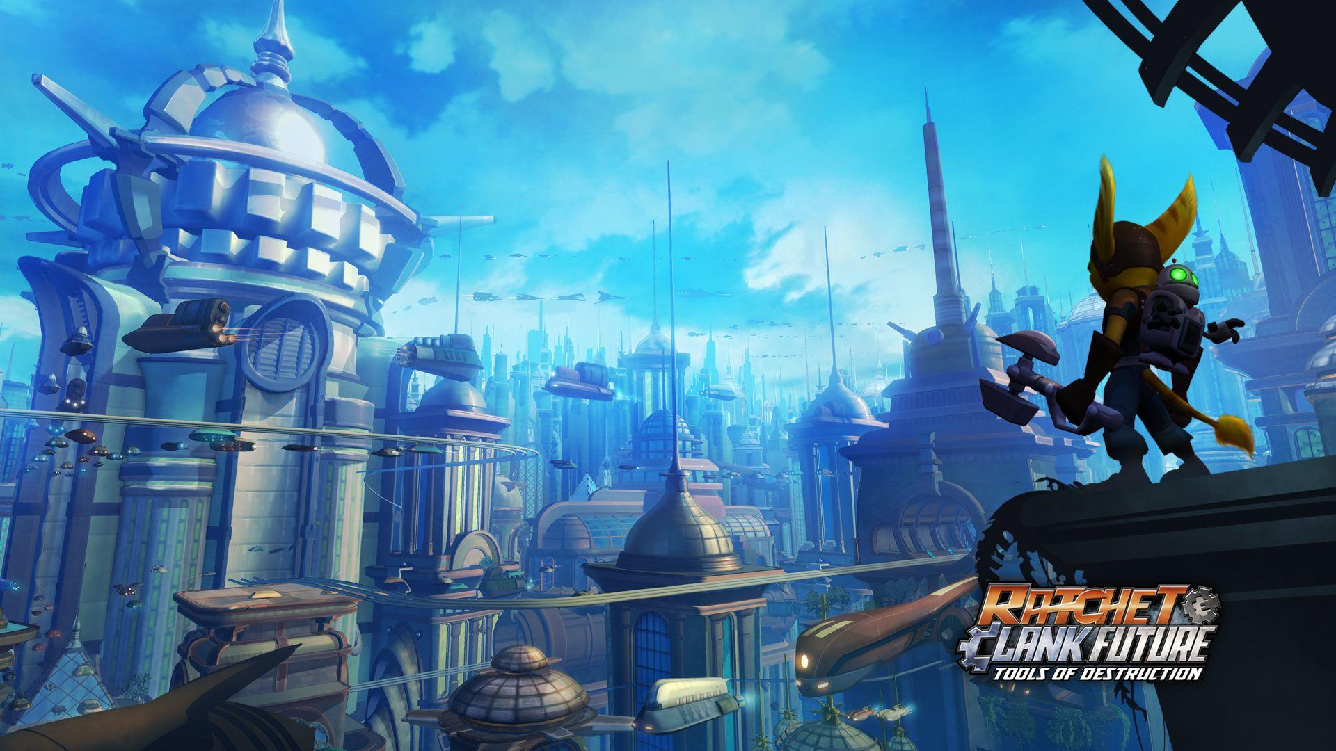 1920x1080 Wallpaper & Clank Future: Tools of Destruction