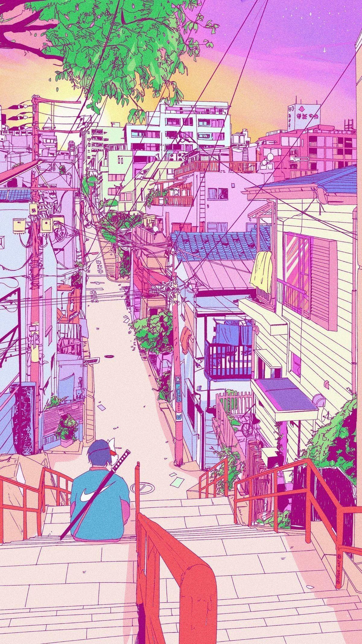 Aesthetic Asian Vaporwave Wallpapers - Top Free Aesthetic Asian ...
