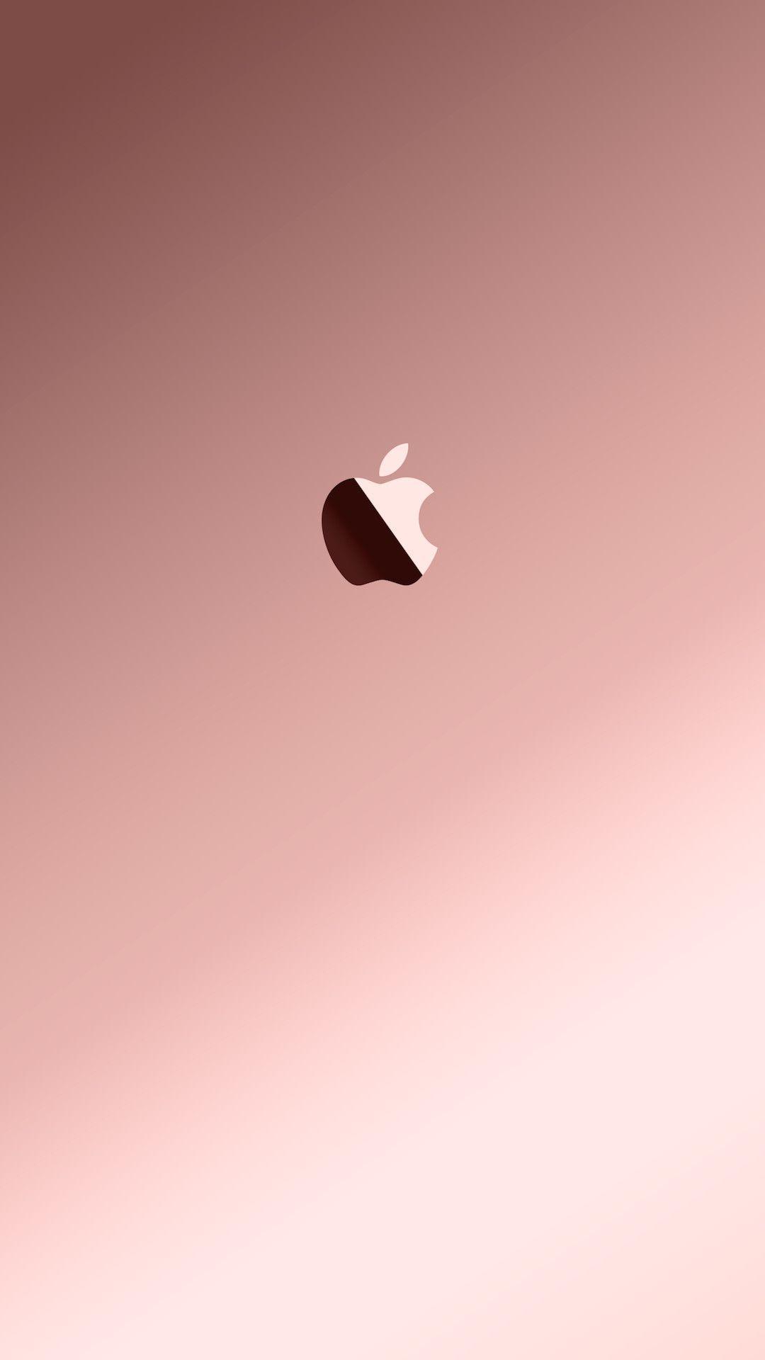 Rose Gold Apple Wallpapers Top Free Rose Gold Apple Backgrounds Wallpaperaccess