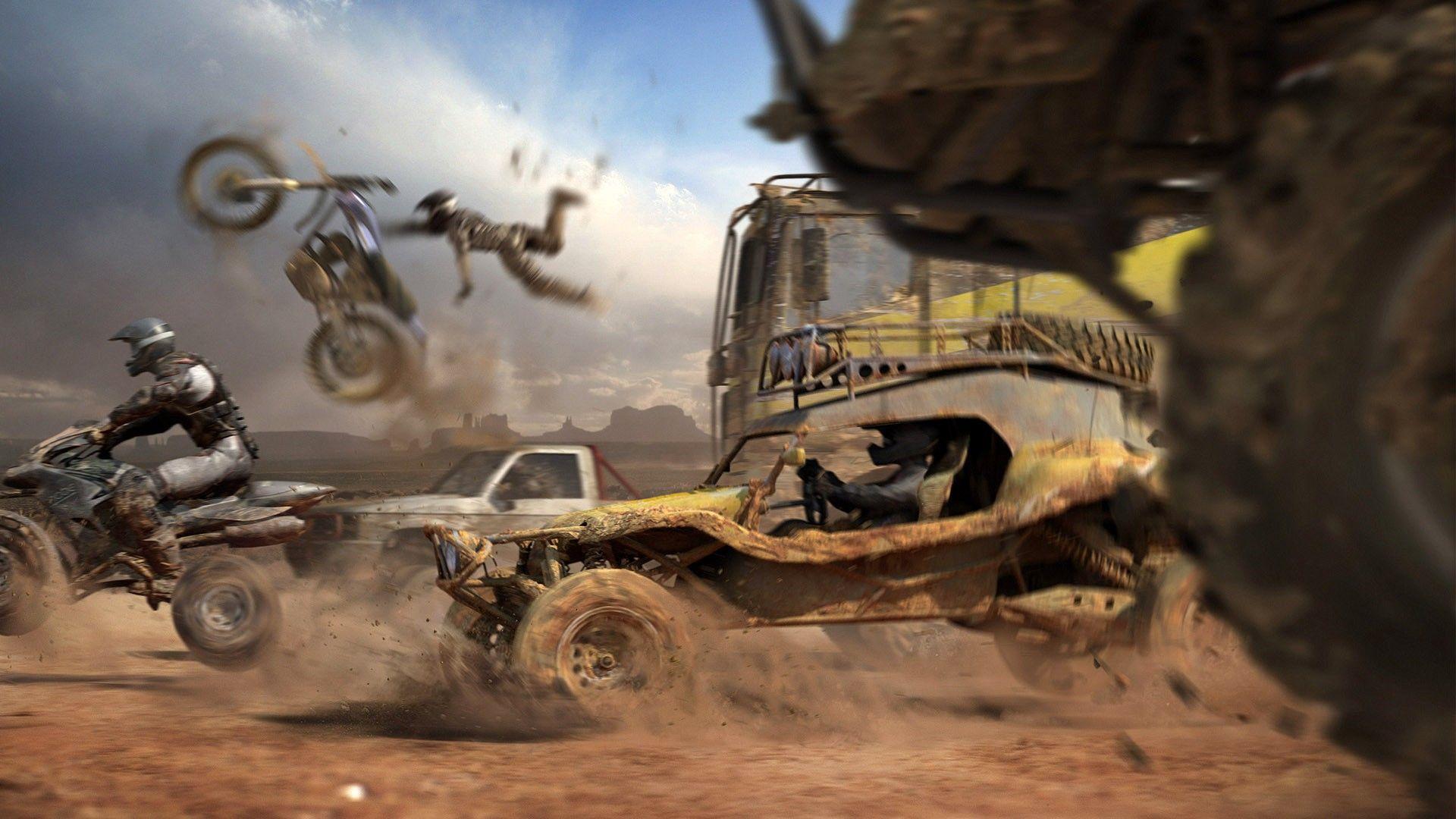 1920x1080 Free download com201104dirt games cars dirt dust bike wallpaper