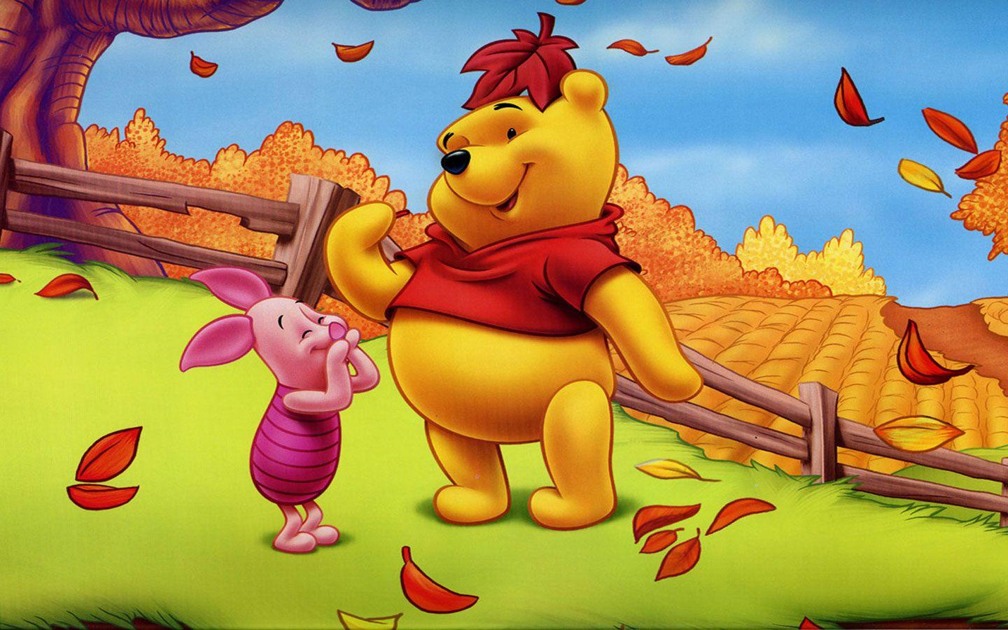 Winnie the Pooh Autumn Wallpapers - Top Free Winnie the Pooh Autumn ...