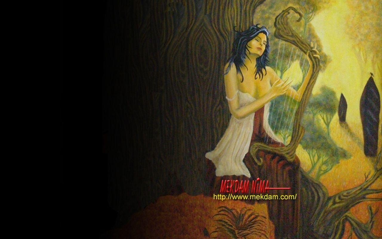 1280x800 The Life Wallpaper. Oil Painting On Canvas