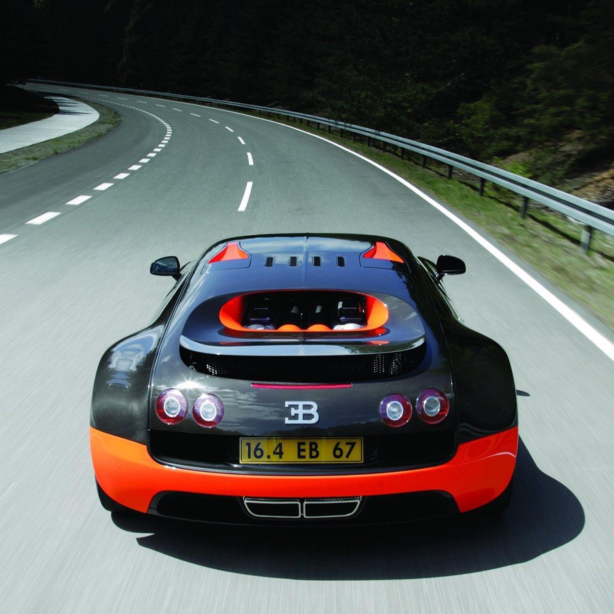 2048x2048 Bugatti Logo Wallpaper