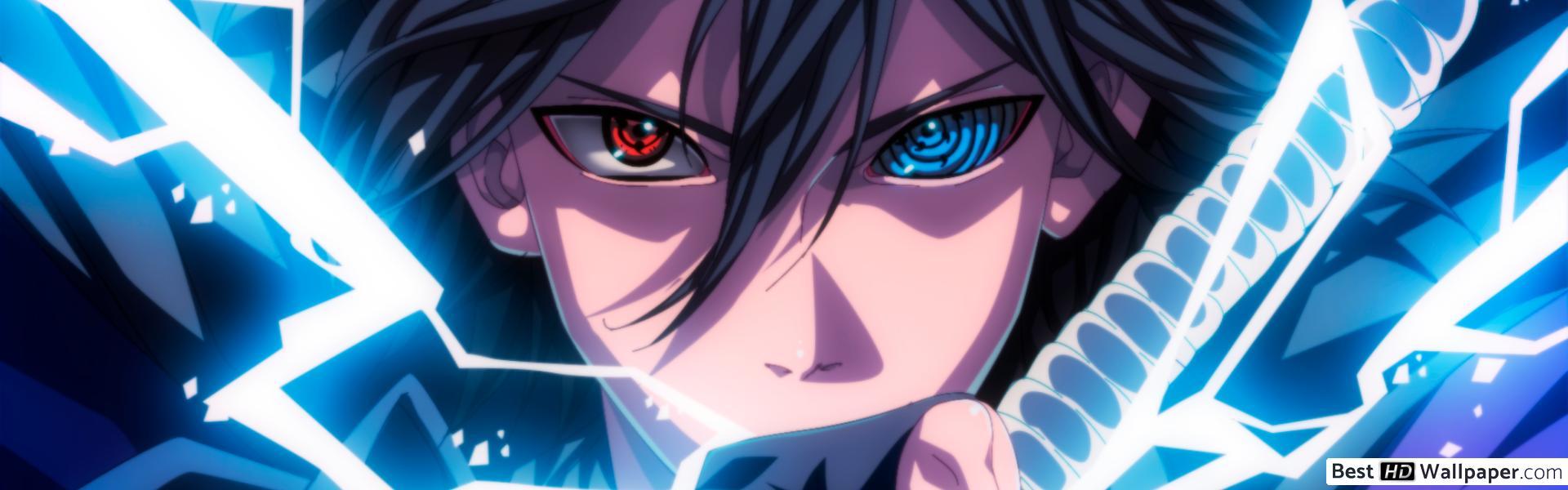 1920x600 Naruto Shippuden Uchiha, Mangekyo Sharingan, Rinnegan