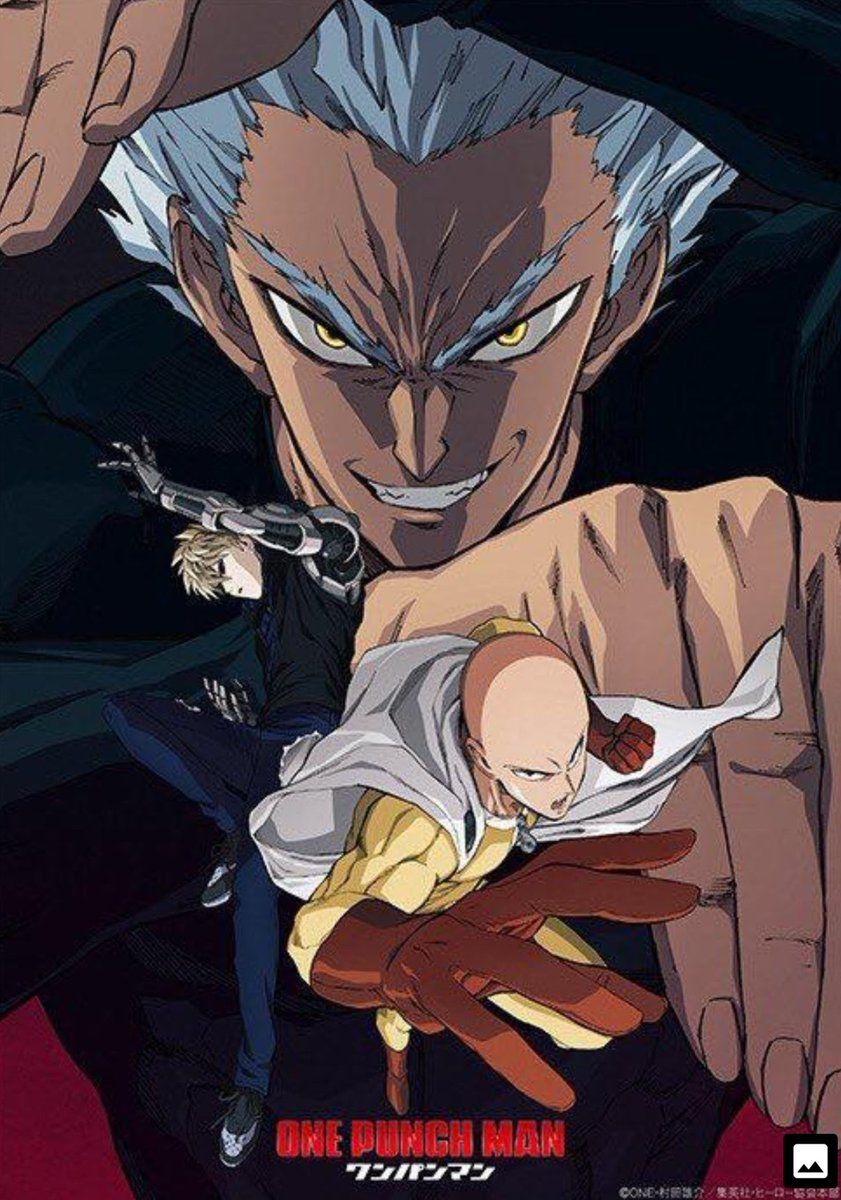 841x1200 One Punch Man 2: season 2 will be released in April 2019