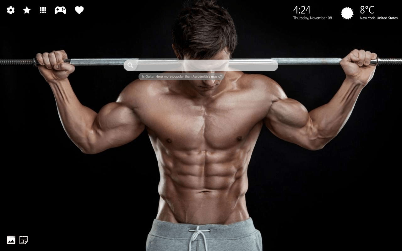 1280x800 Bodybuilding HD Wallpaper Chrome Theme
