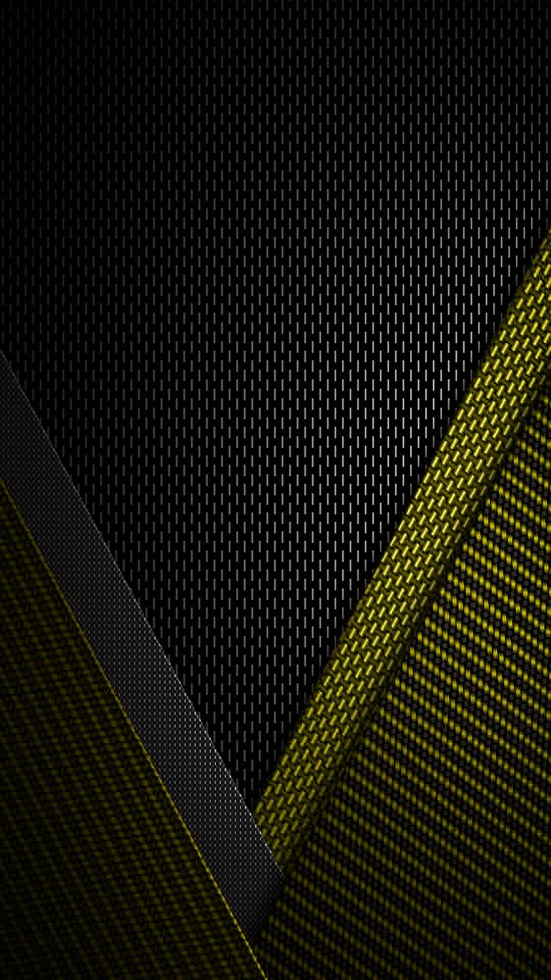 1080x1920 Free download Black and Yellow Textured Wallpaper Abstract