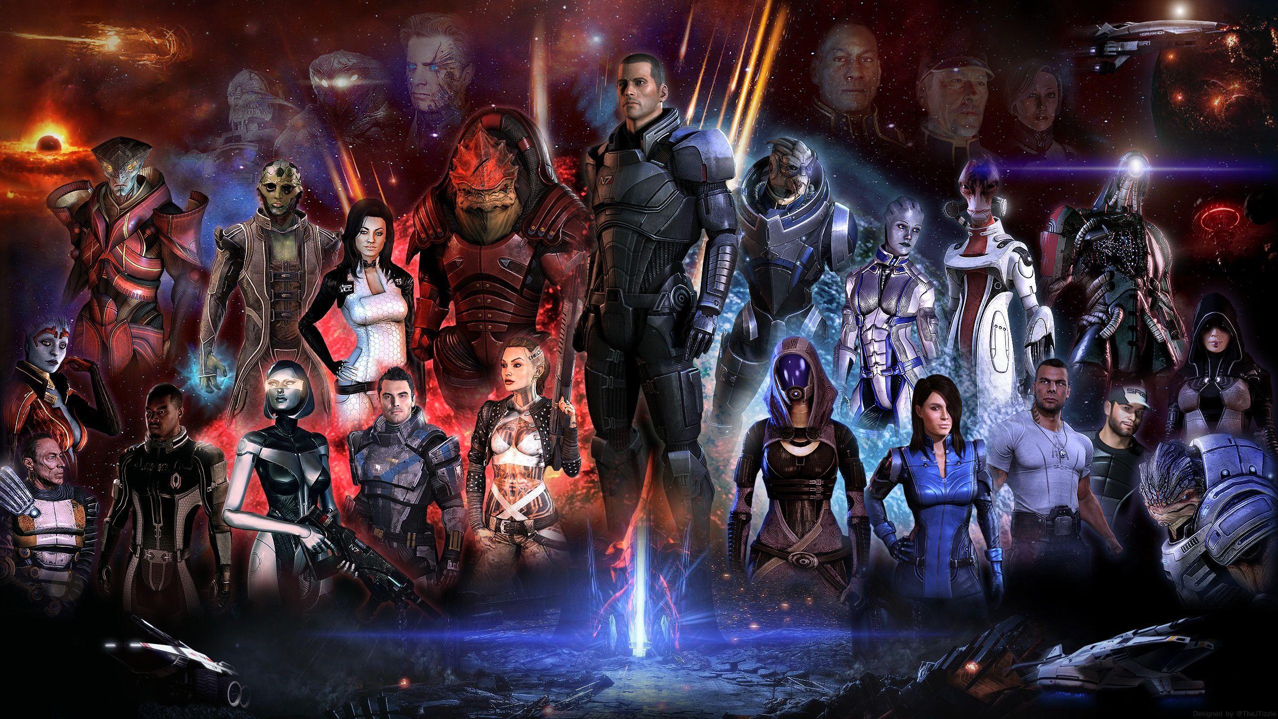 2560x1440 Mass Effect Wallpaper