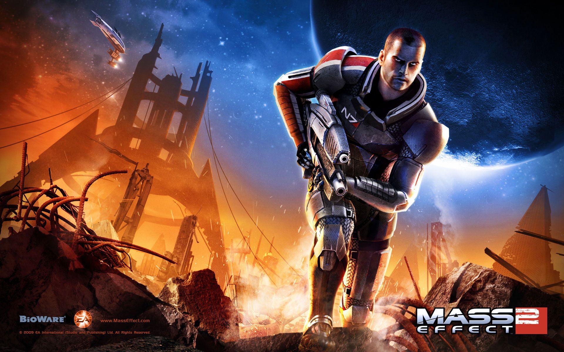 1920x1200 Mass Effect 2 Game Wallpaper