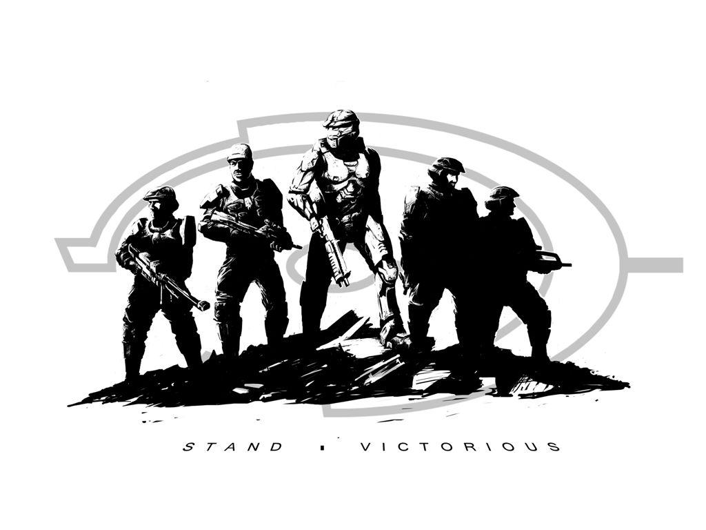 Halo Black And White Wallpapers Top Free Halo Black And White Backgrounds Wallpaperaccess