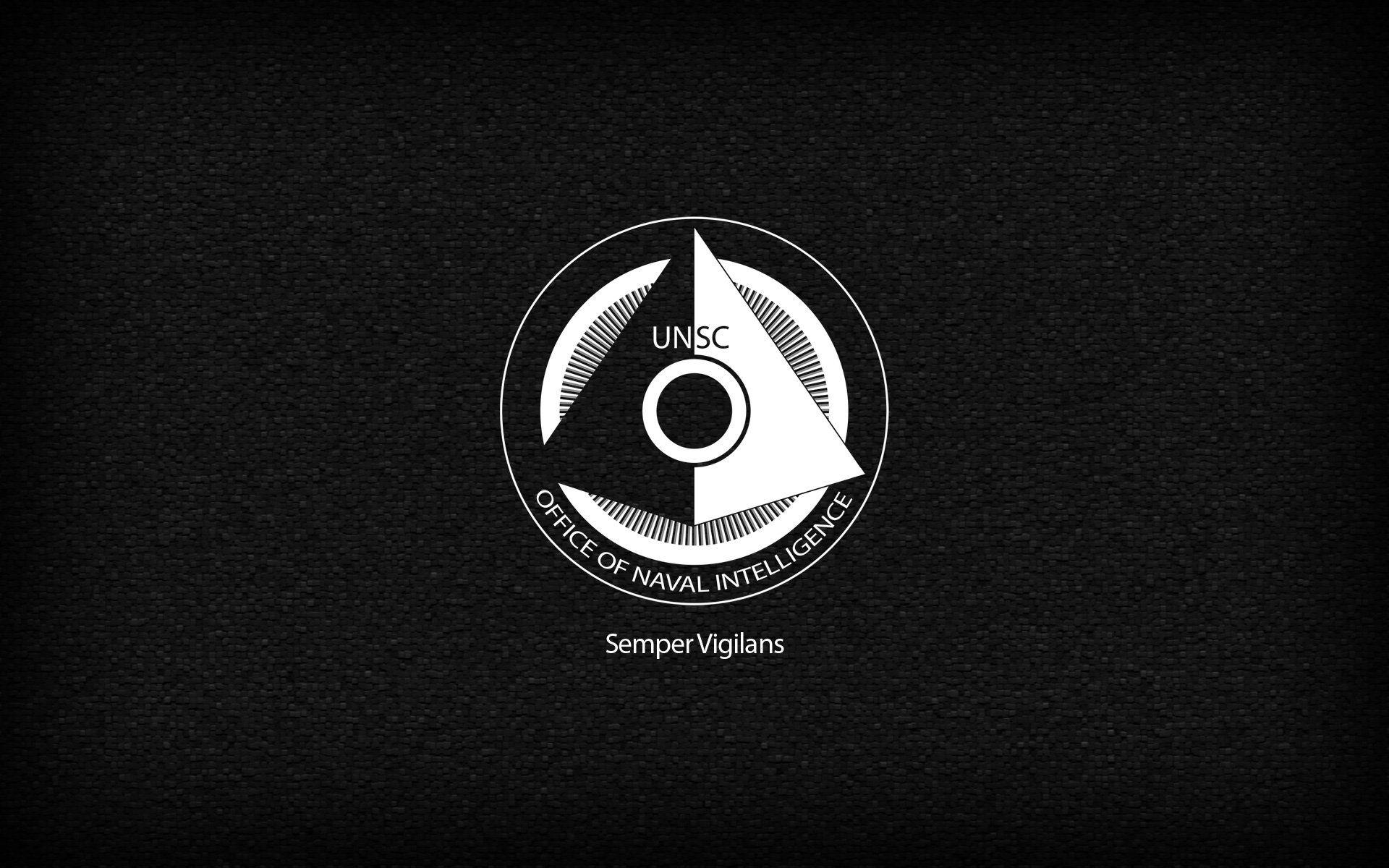 1920x1200 black, And, White, Video, Games, Halo, Emblems, Unsc Wallpaper HD