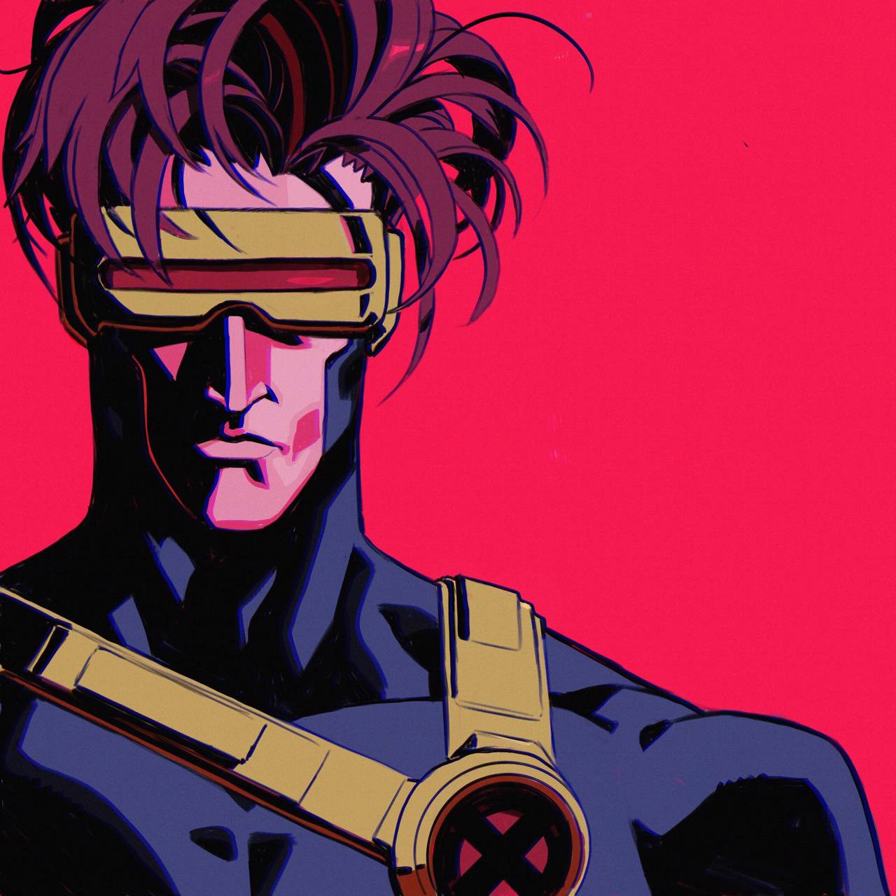 1280x1280 Cyclops wallpaper