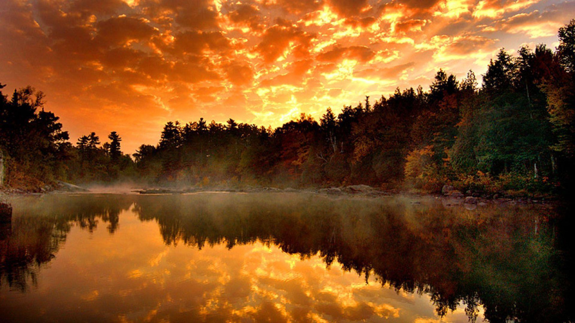 1920x1080 sunset picture in HD. Sunset HD Wallpaper Sunset Full HD 1080