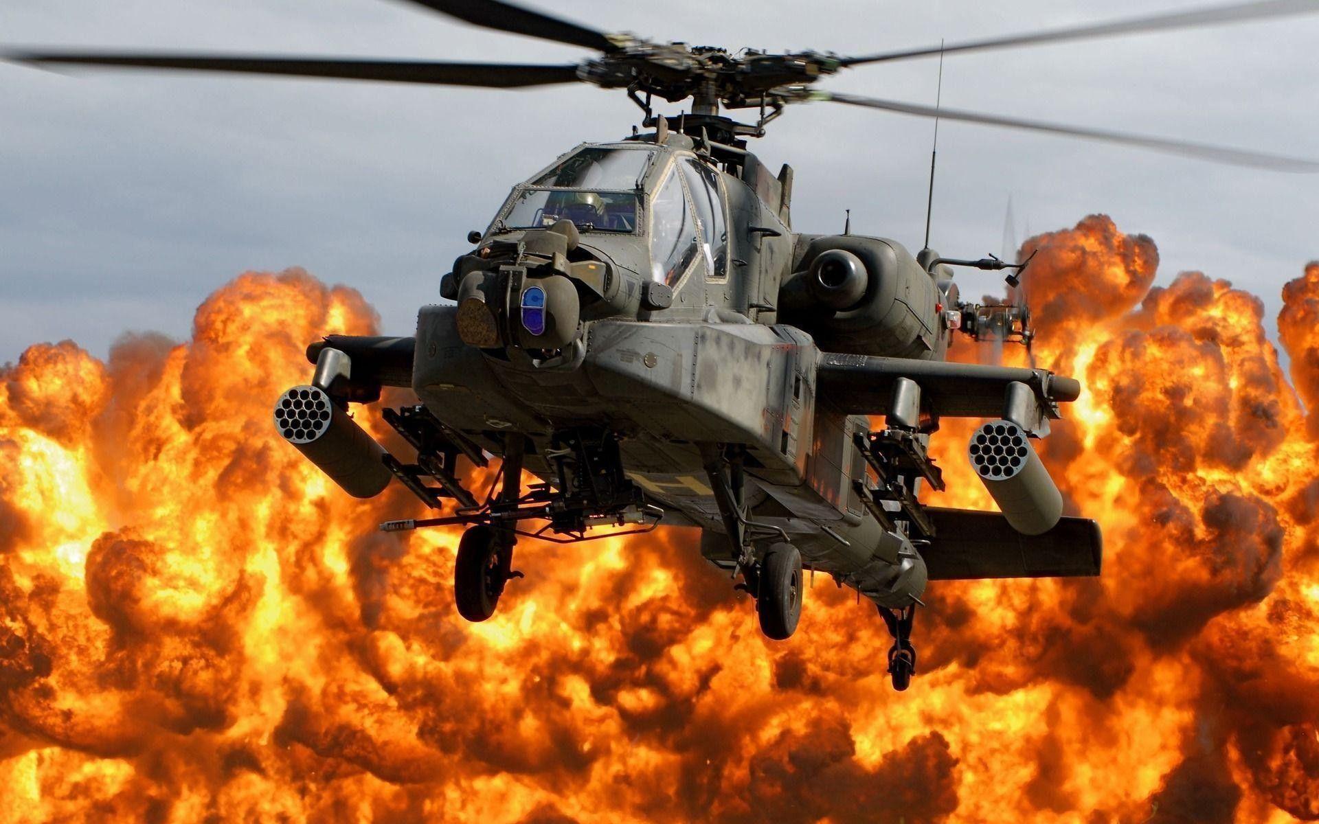 1920x1200 Apache Helicopter Wallpaper