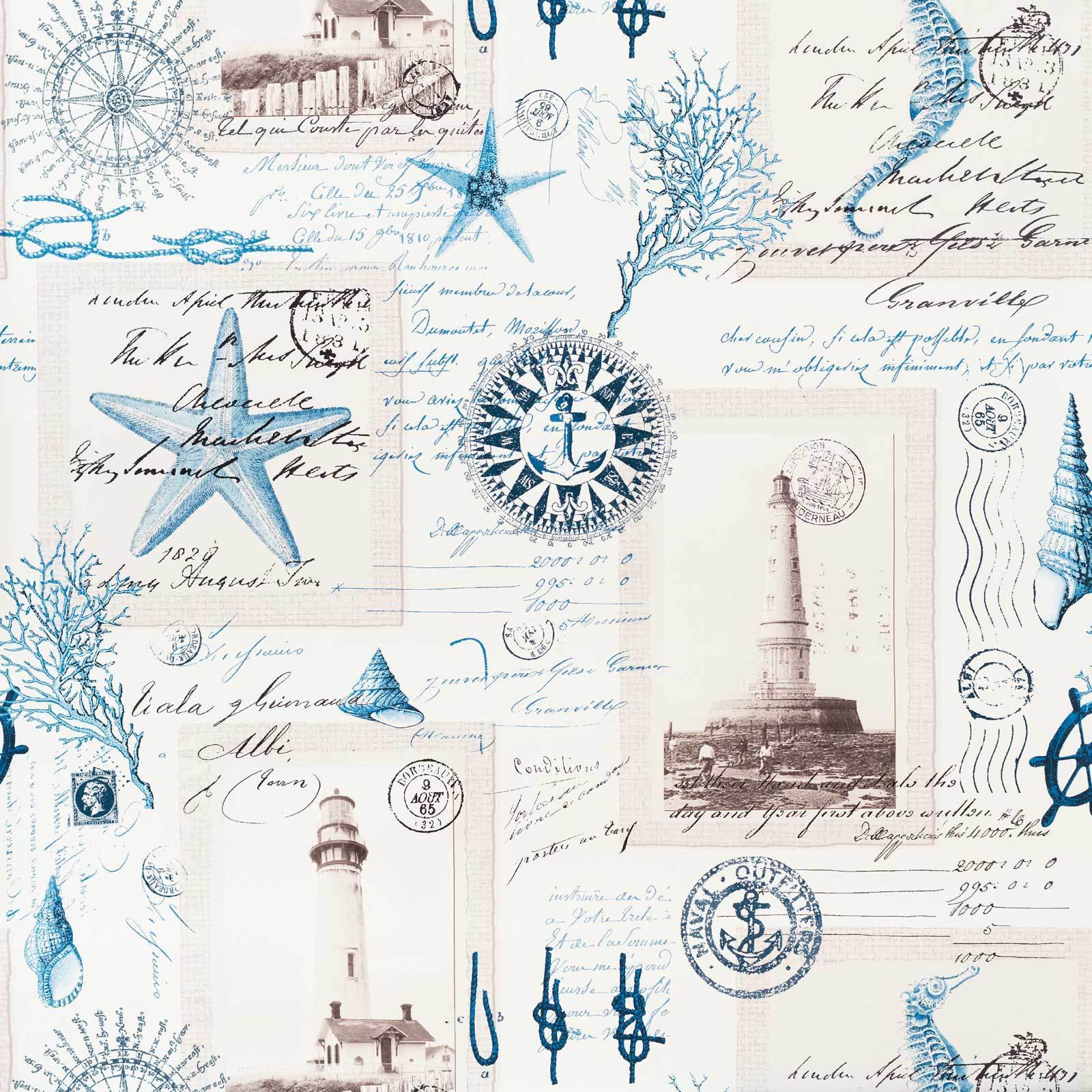 1600x1600 Hình nền ngọn hải đăng cổ điển Bưu thiếp Pháp viết - Swanky Babs