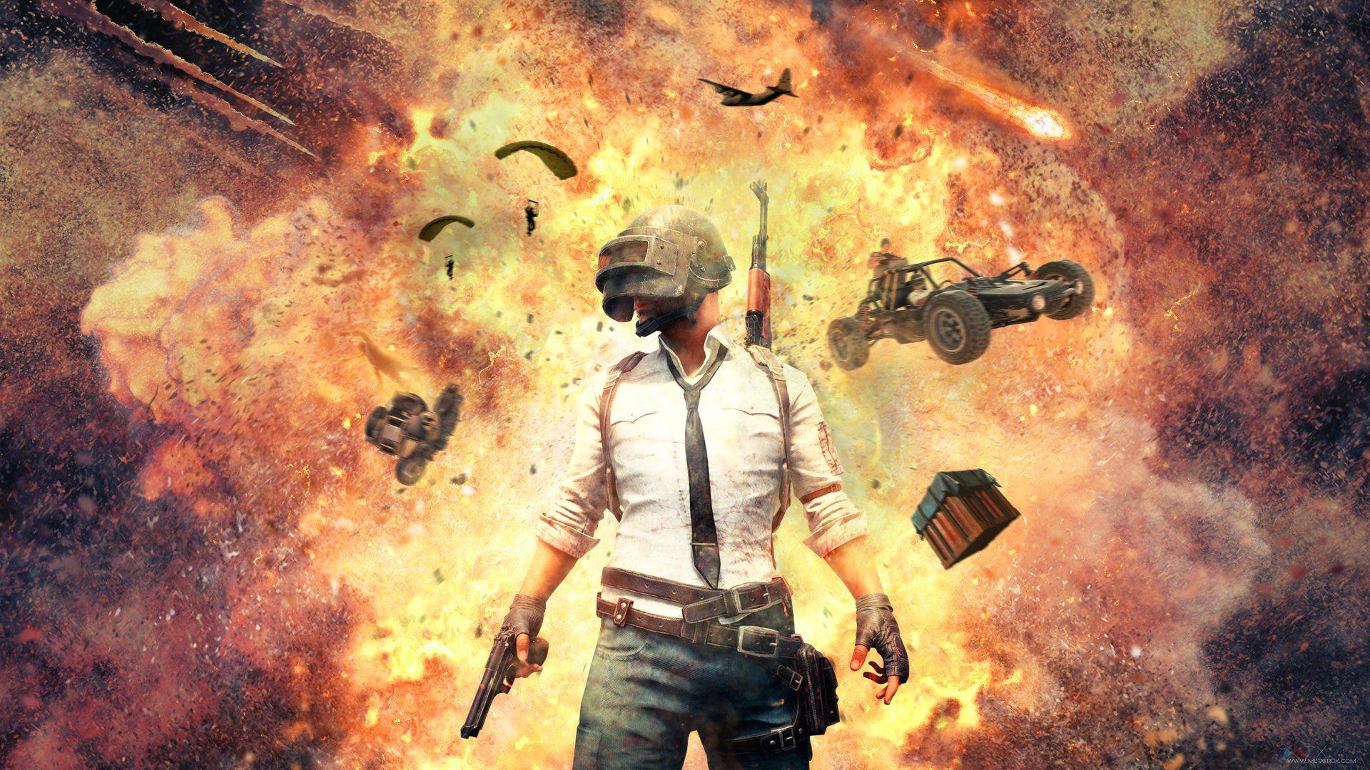 1920x1080 4K Ultra HD Explosion Wallpaper