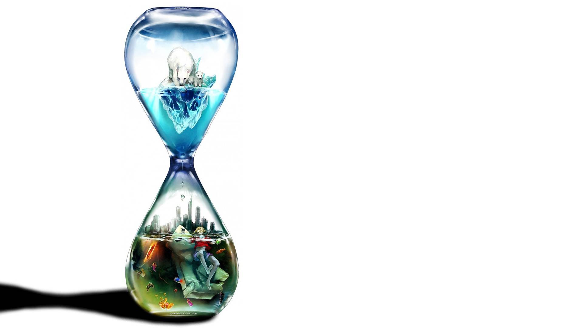 1920x1080 Hourglass Wallpaper