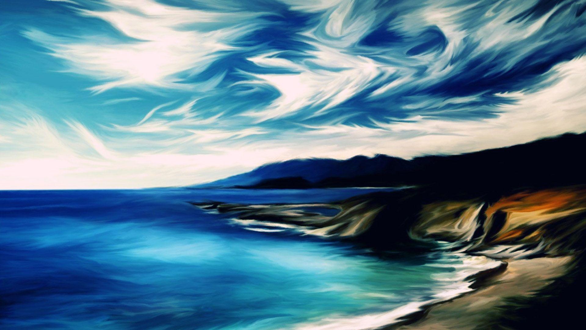 1920x1080 HD Art Painting Wallpaper