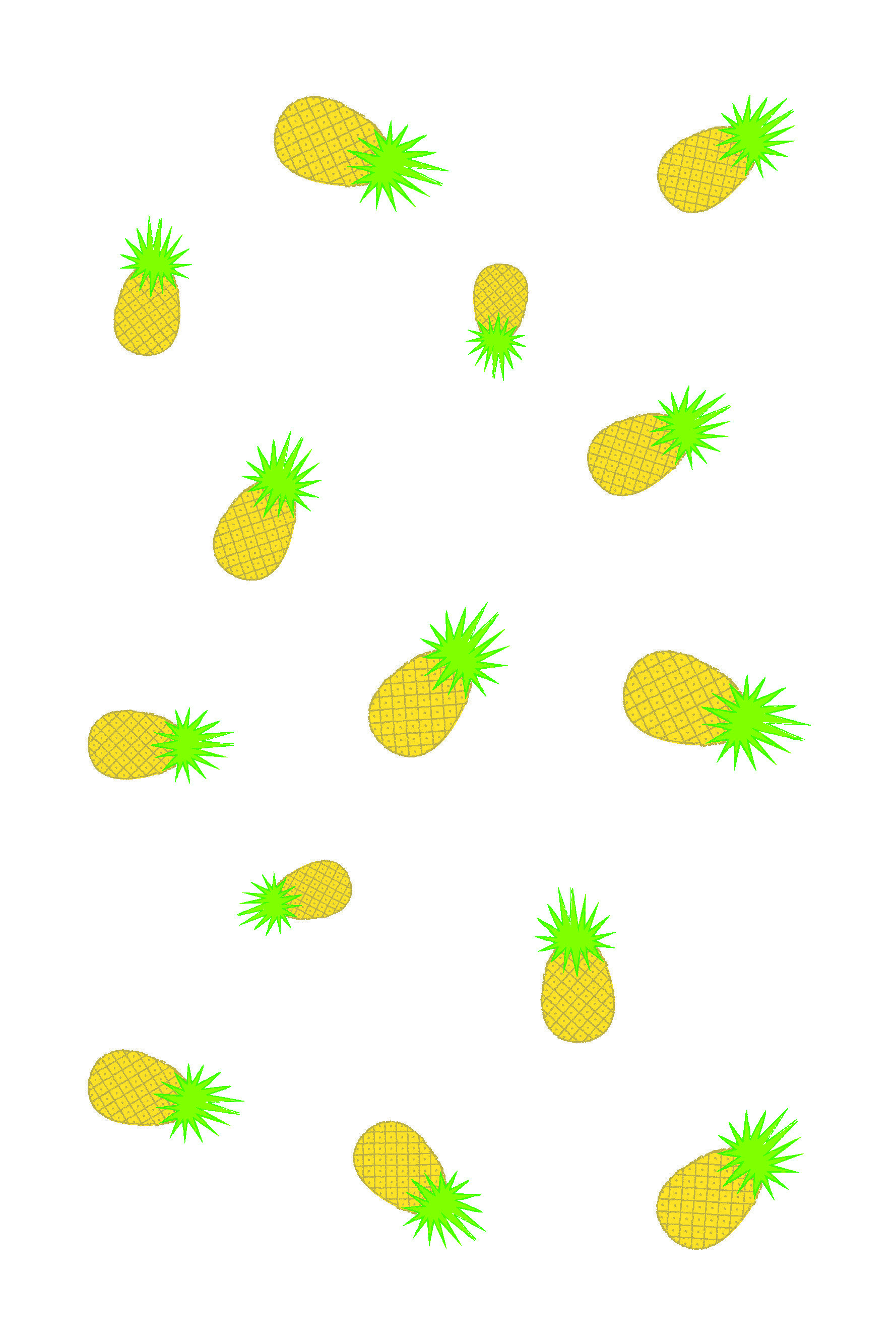 1778x2667 Pretty Pineapples: Celebrating Hawaii's Statehood